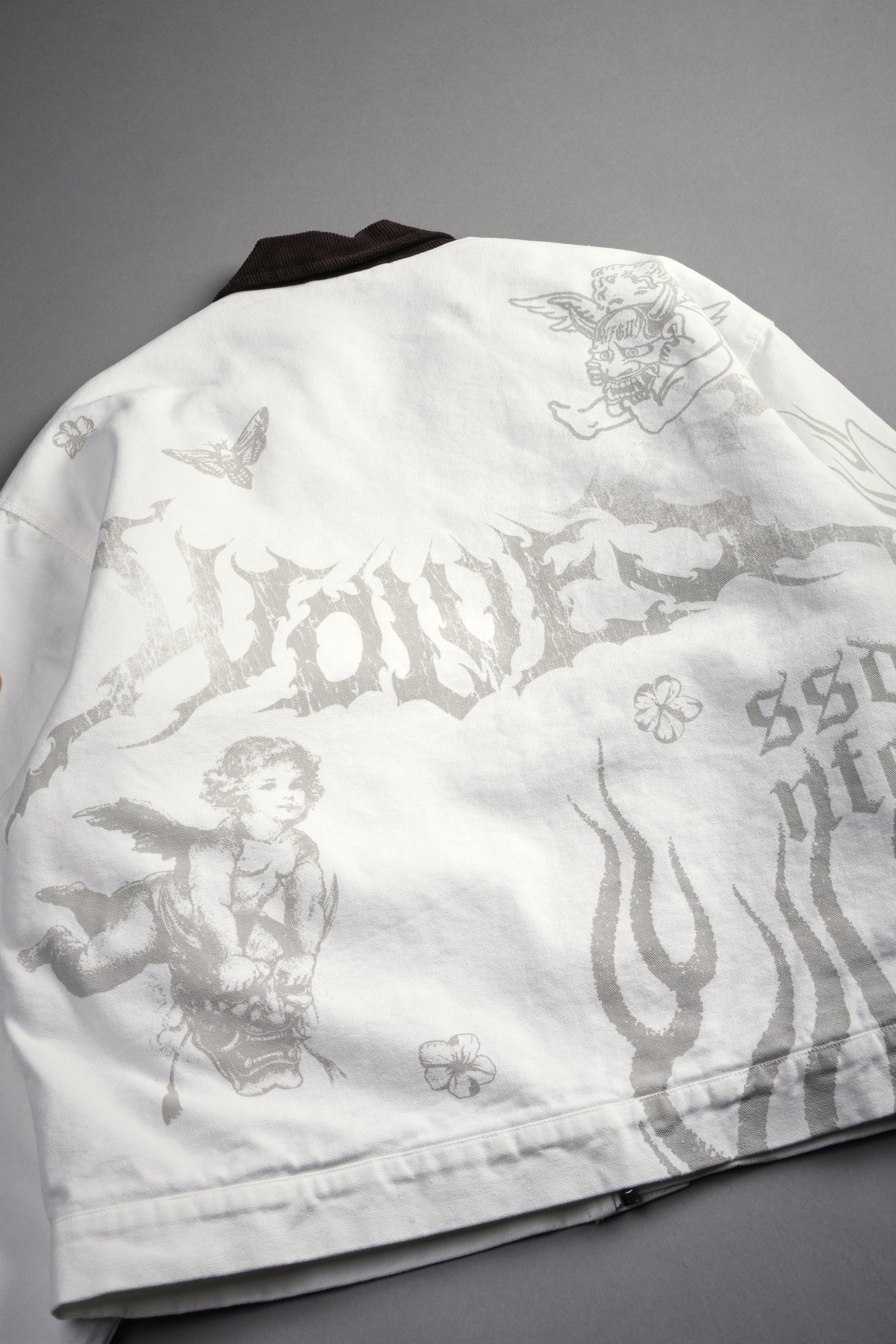 The Eagle & The Oni Earl Jacket in Cream — imagem 19