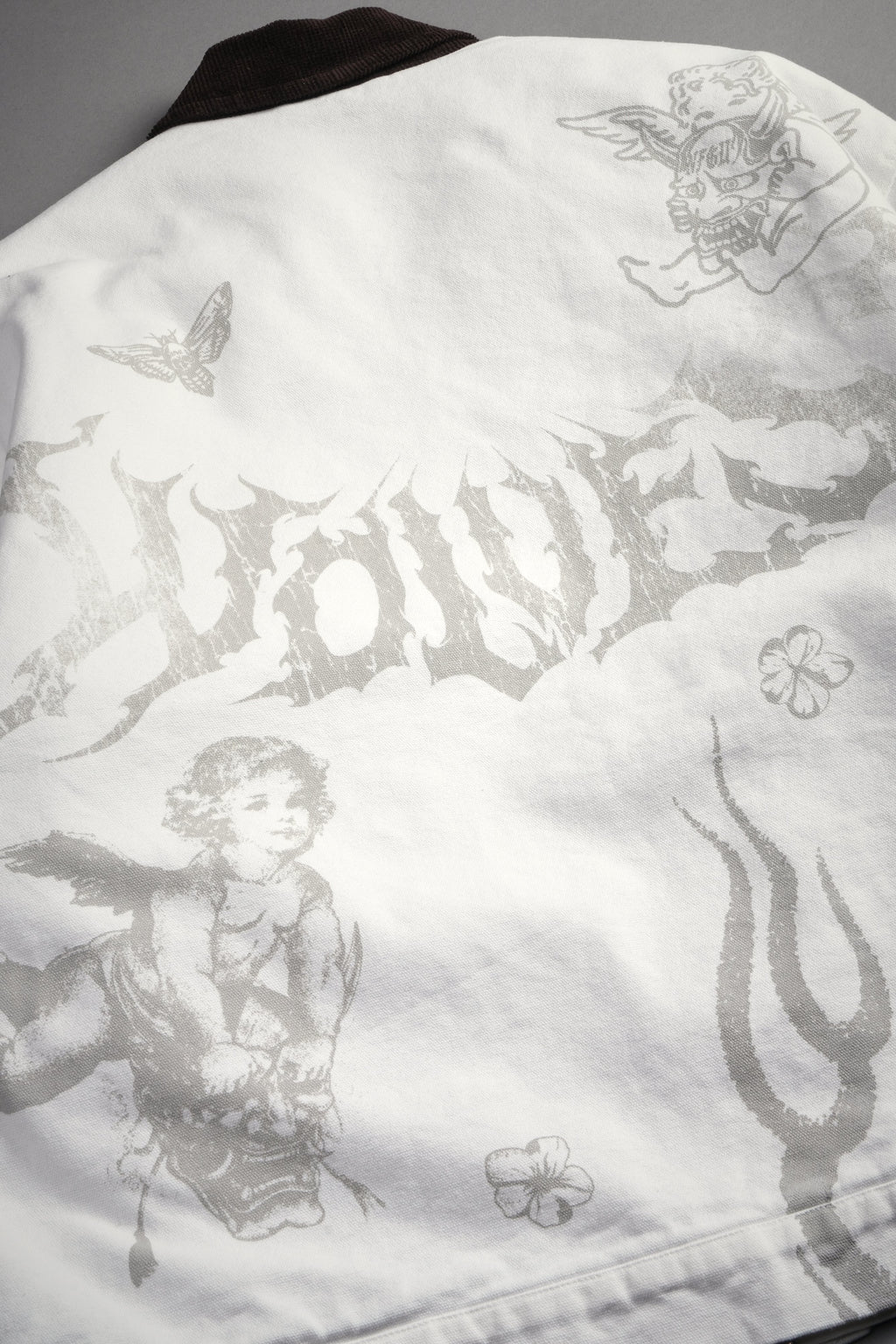 The Eagle & The Oni Earl Jacket in Cream — imagem 20