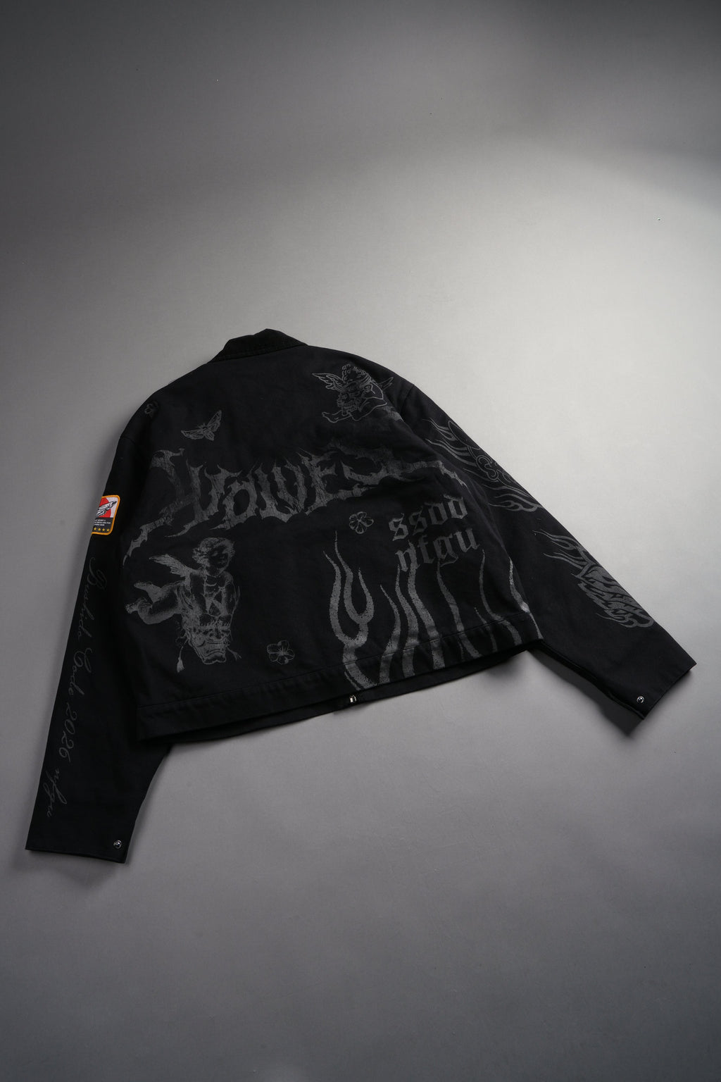 The Eagle & The Oni Earl Jacket in Black — imagem 35
