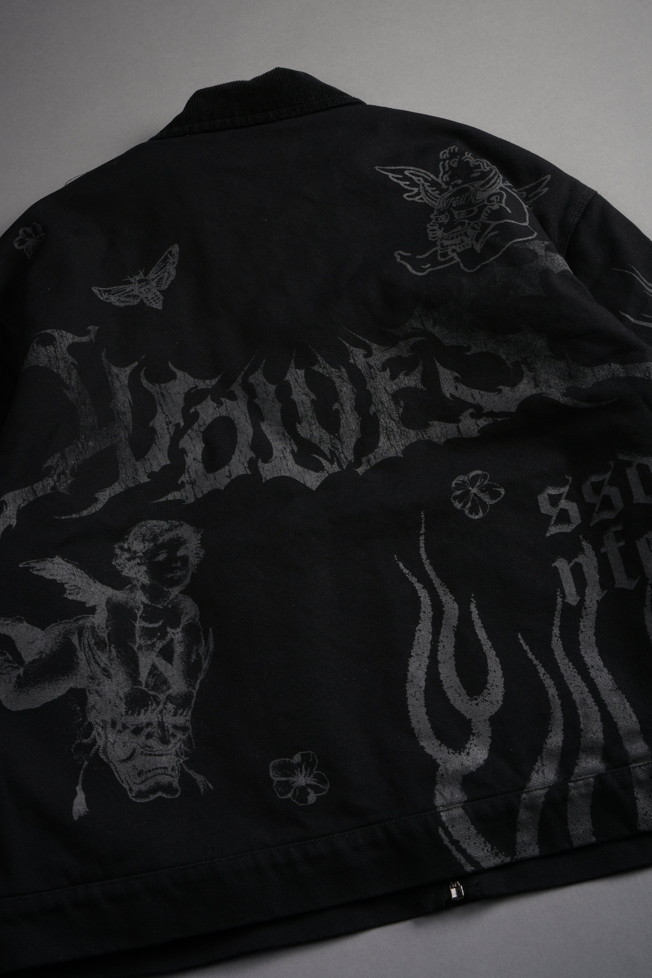 The Eagle & The Oni Earl Jacket in Black — imagem 36