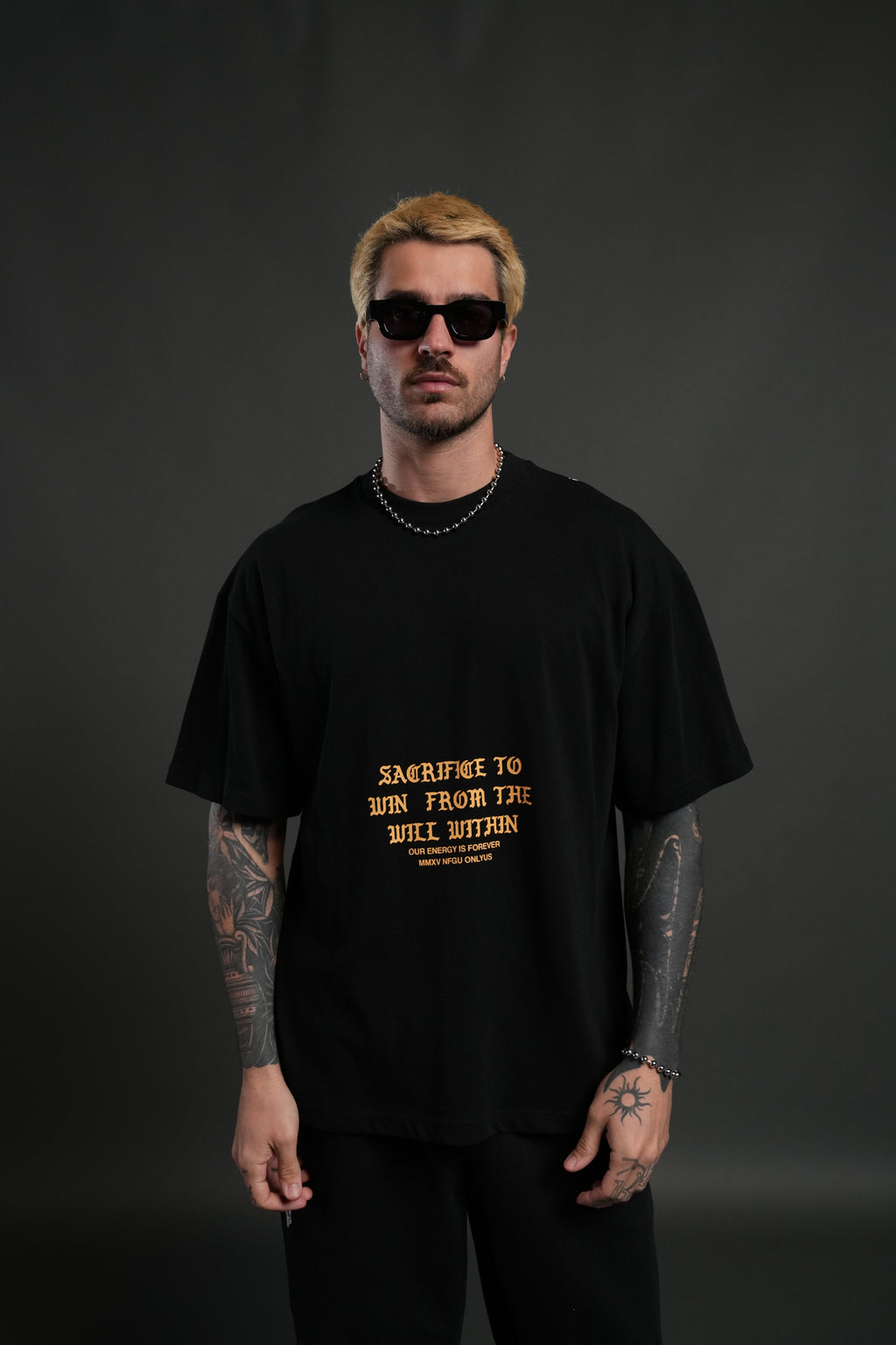 The Will Within "Premium" Oversized Tee in Black — imagem 2