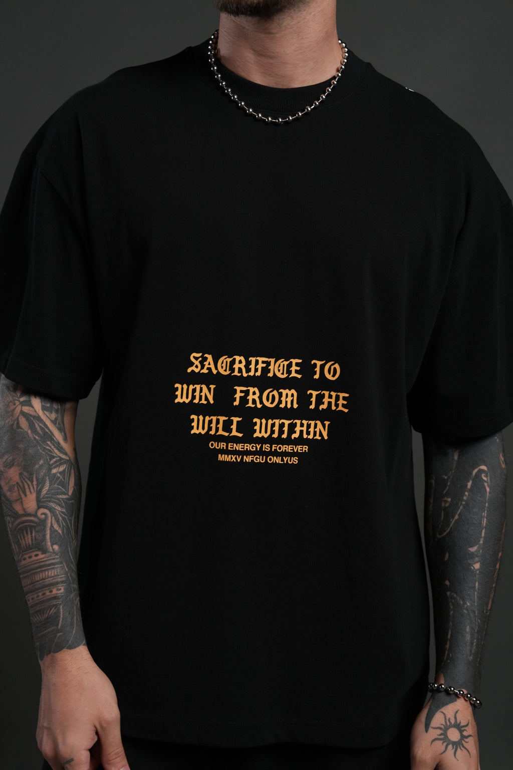 The Will Within "Premium" Oversized Tee in Black — imagem 6