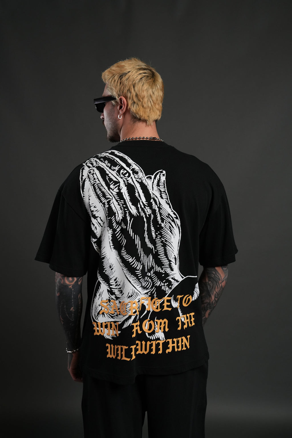 The Will Within "Premium" Oversized Tee in Black — imagem 4