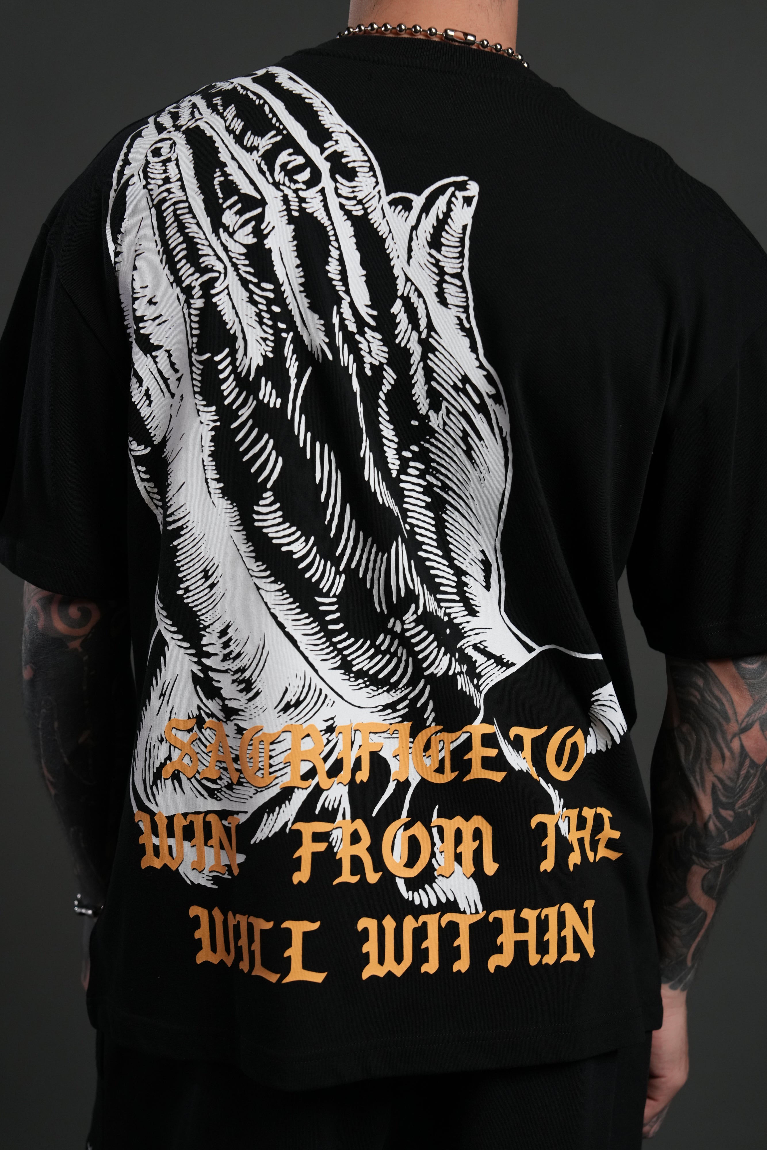 The Will Within "Premium" Oversized Tee in Black — imagem 5