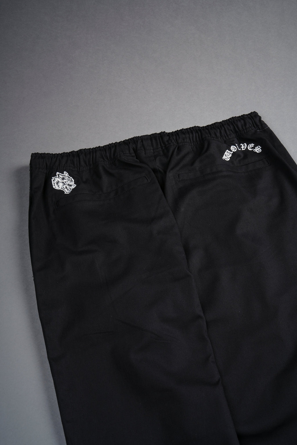 Wolf Chopper Pip Pants in Black — imagem 4