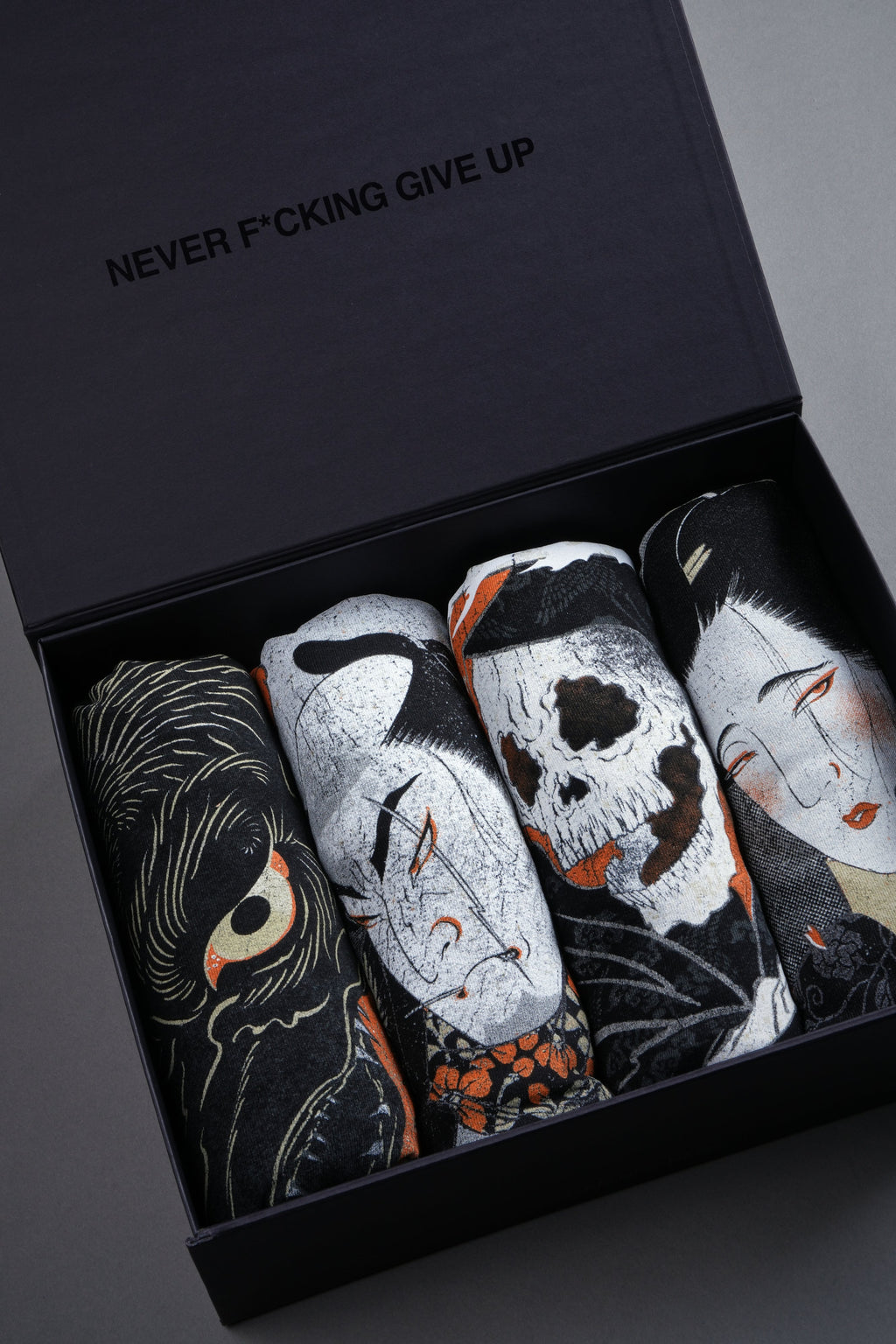 Bushido Ch.2 "Side-By-Side" Tee Box Set in Black — imagem 39