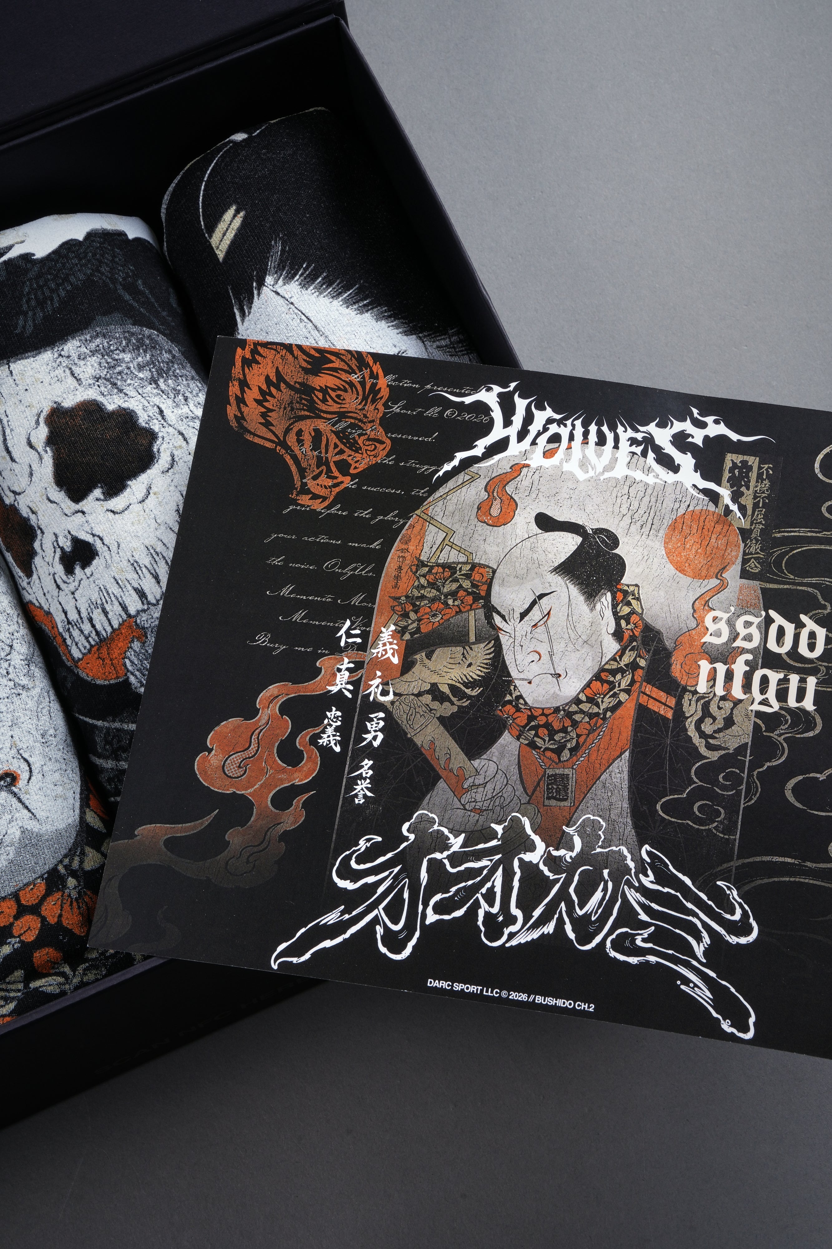 Bushido Ch.2 "Side-By-Side" Tee Box Set in Black — imagem 42