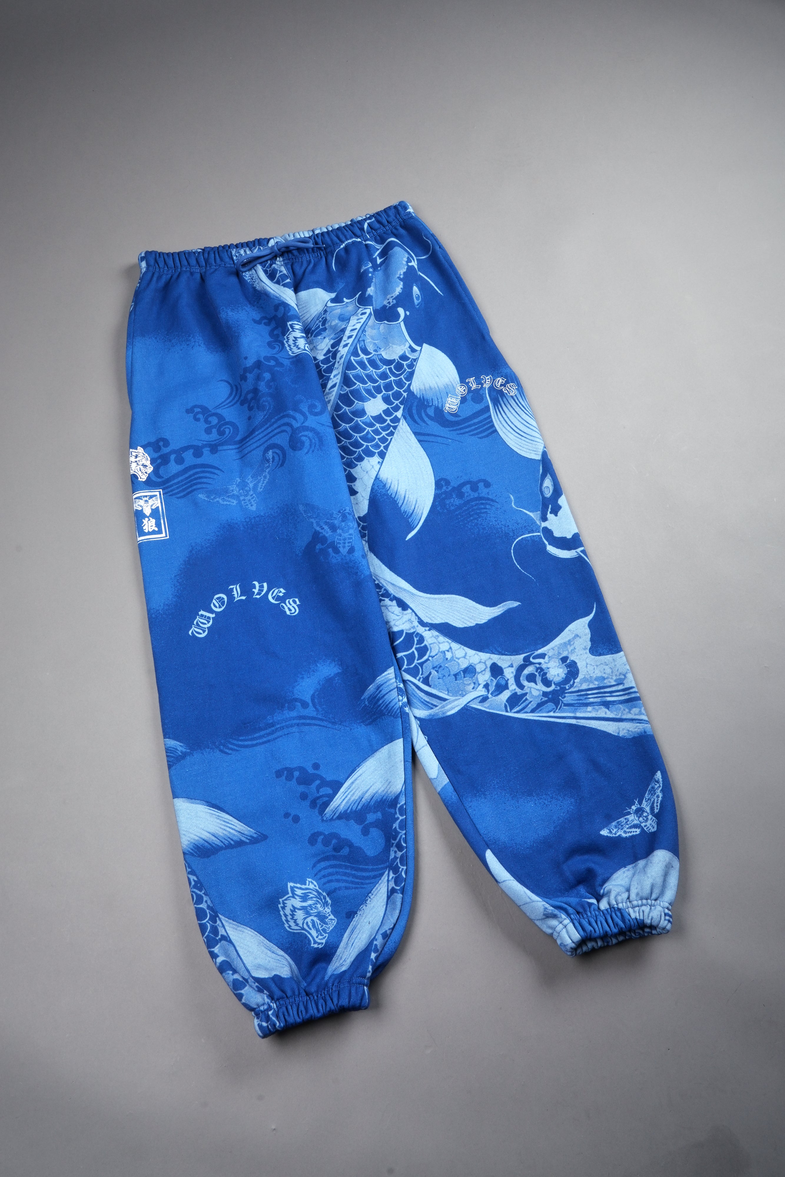 Darc Koi Lightweight Lounger Sweat Pants in Serenity Blue — imagem 3
