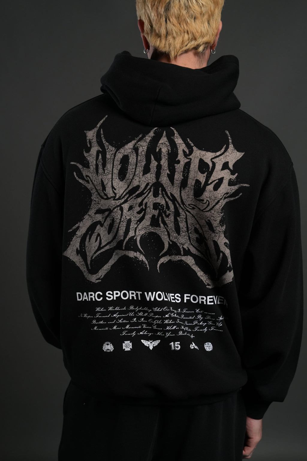 Sheer Loyalty "Pierce" Hoodie in Black — imagem 5