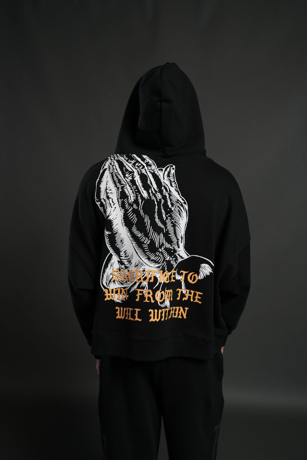 The Will Within Grunge "Gage Box Cut" Hoodie in Black — imagem 4