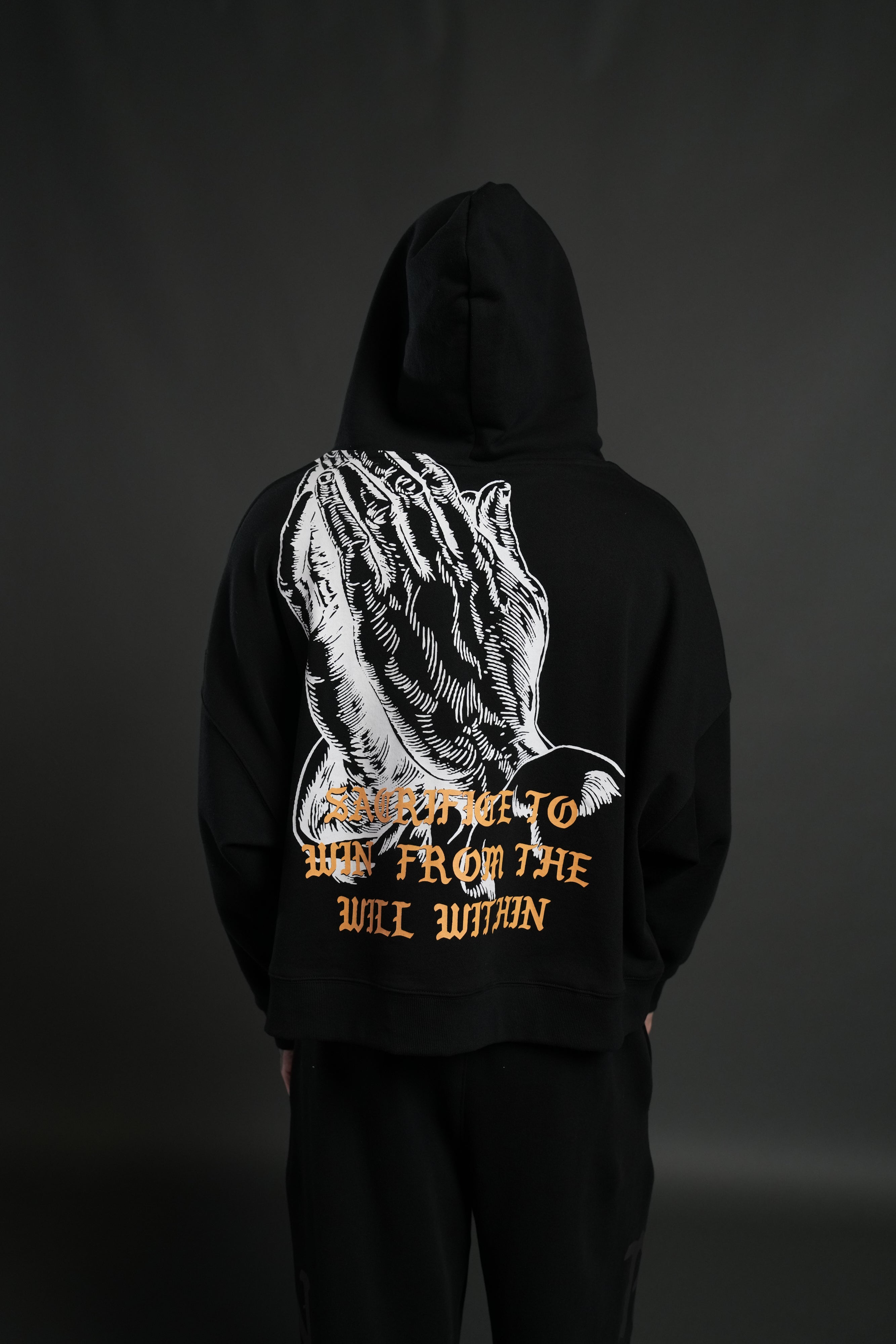 The Will Within Grunge "Gage Box Cut" Hoodie in Black — imagem 4
