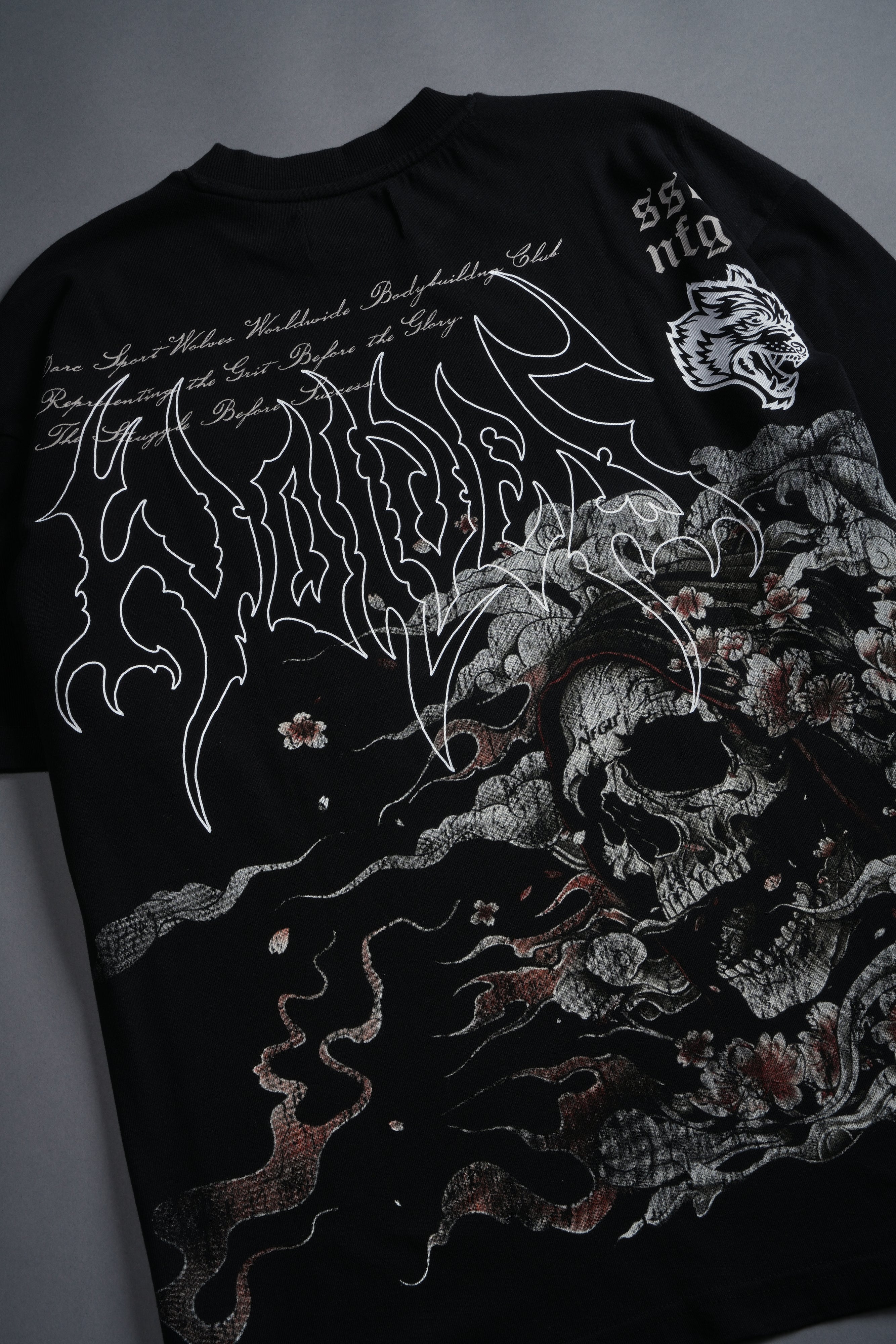 Shonen's Past "Premium" Oversized Tee in Black — imagem 8