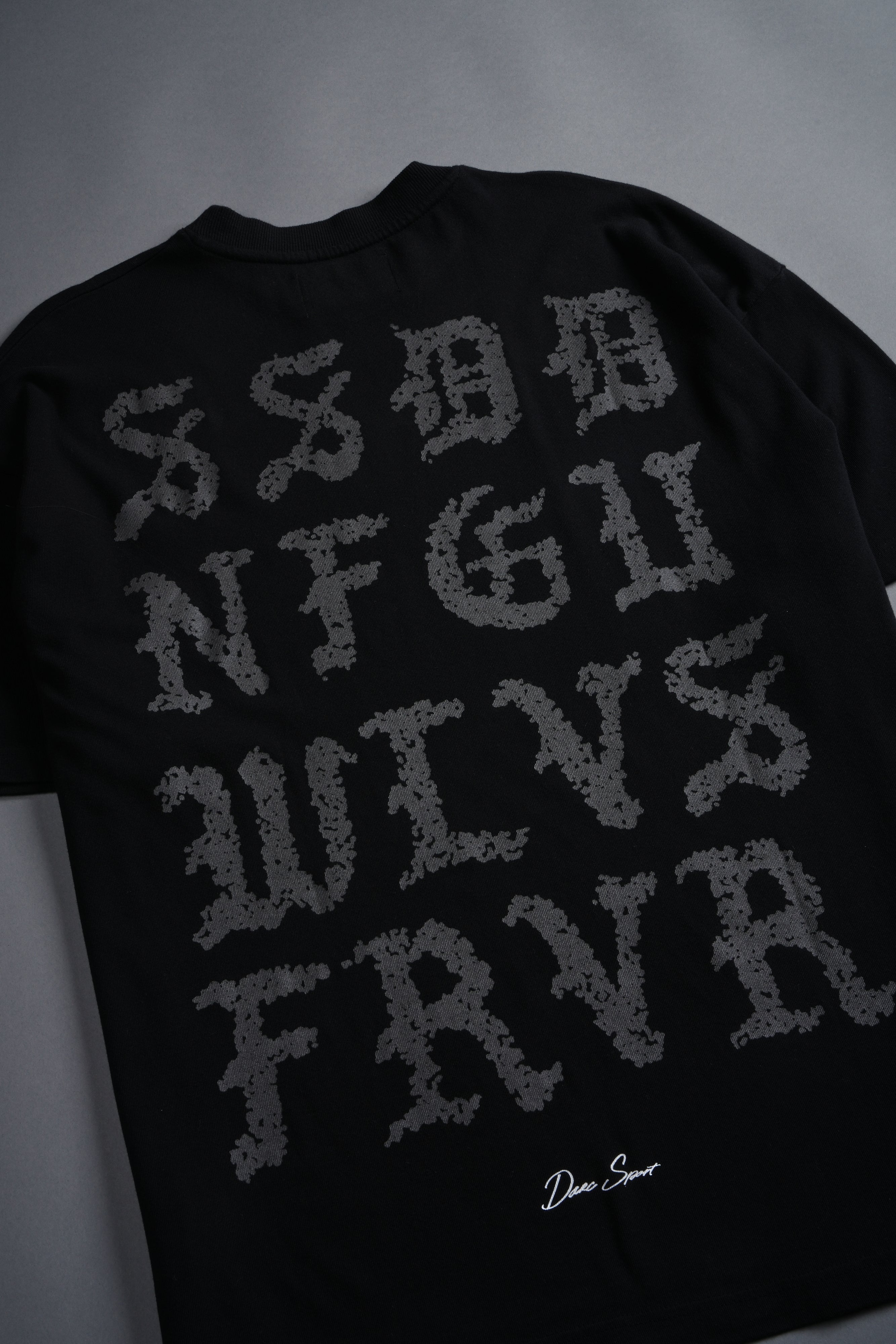 Stone Code "Premium" Oversized Tee in Black — imagem 8