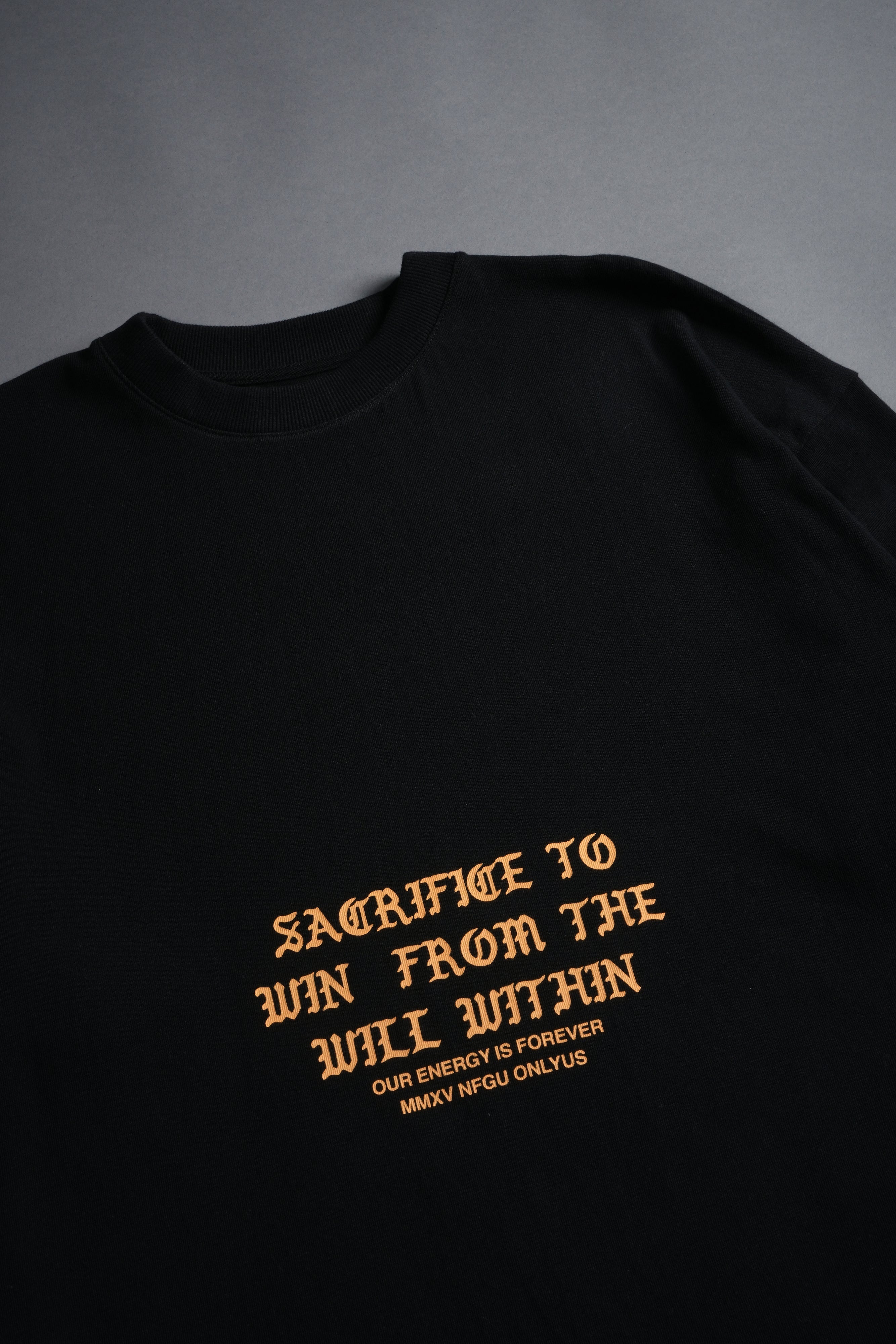 The Will Within "Premium" Oversized Tee in Black — imagem 7