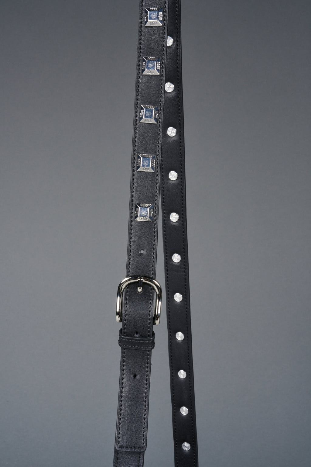 Wolves OnlyUs Slim Leather Side Bag in Black - imagem 7