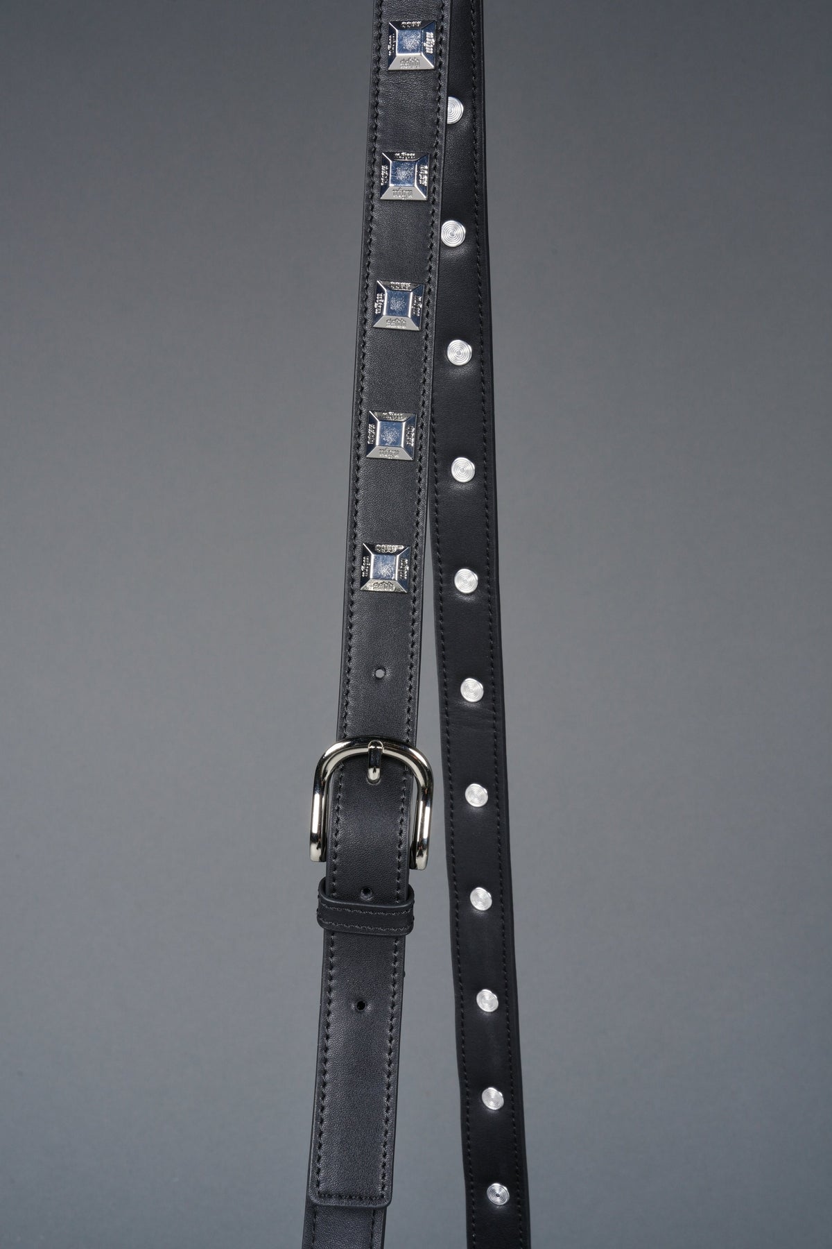 Wolves OnlyUs Slim Leather Side Bag in Black - imagem 7