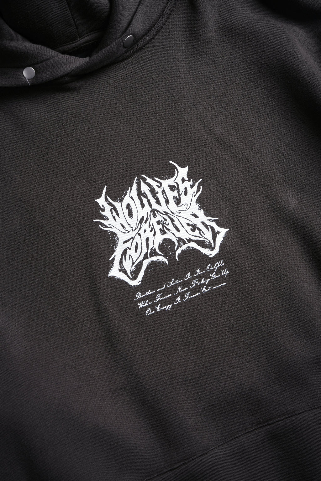 Sheer Loyalty "Pierce" Hoodie in Wolf Gray — imagem 7