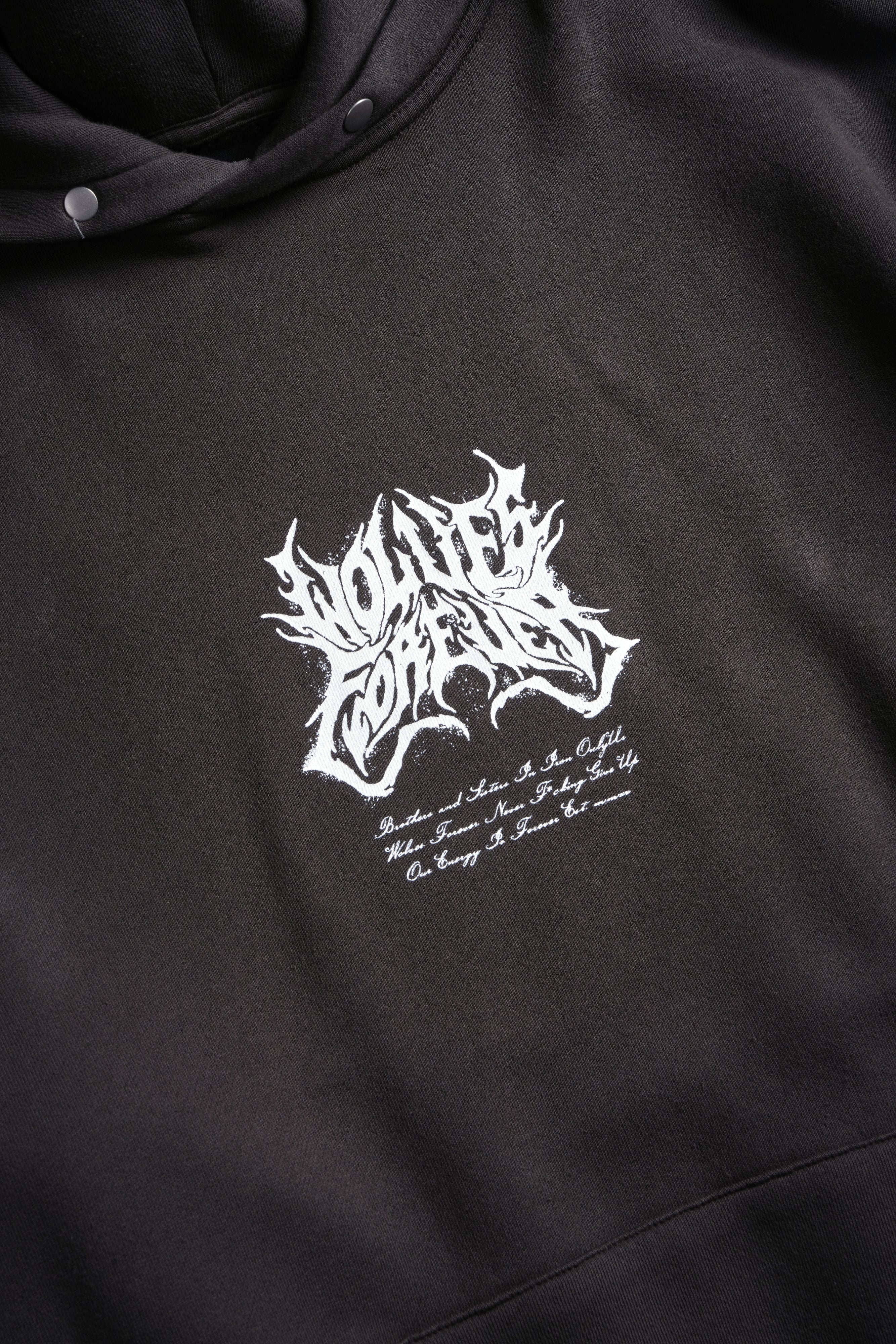 Sheer Loyalty "Pierce" Hoodie in Wolf Gray — imagem 7