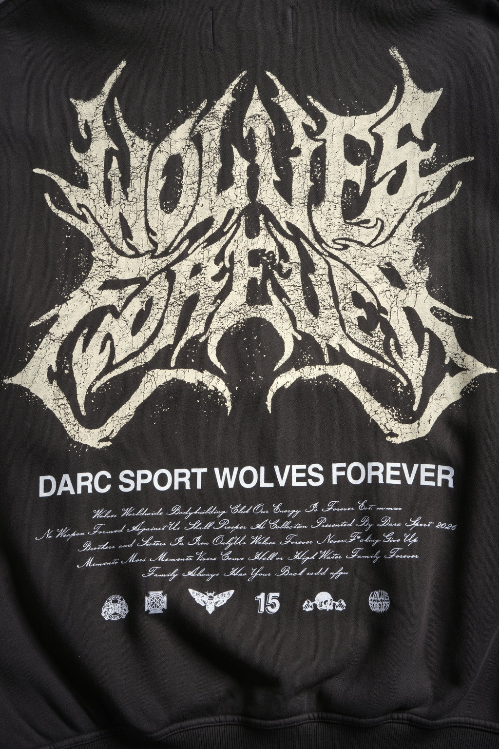 Sheer Loyalty "Pierce" Hoodie in Wolf Gray — imagem 9