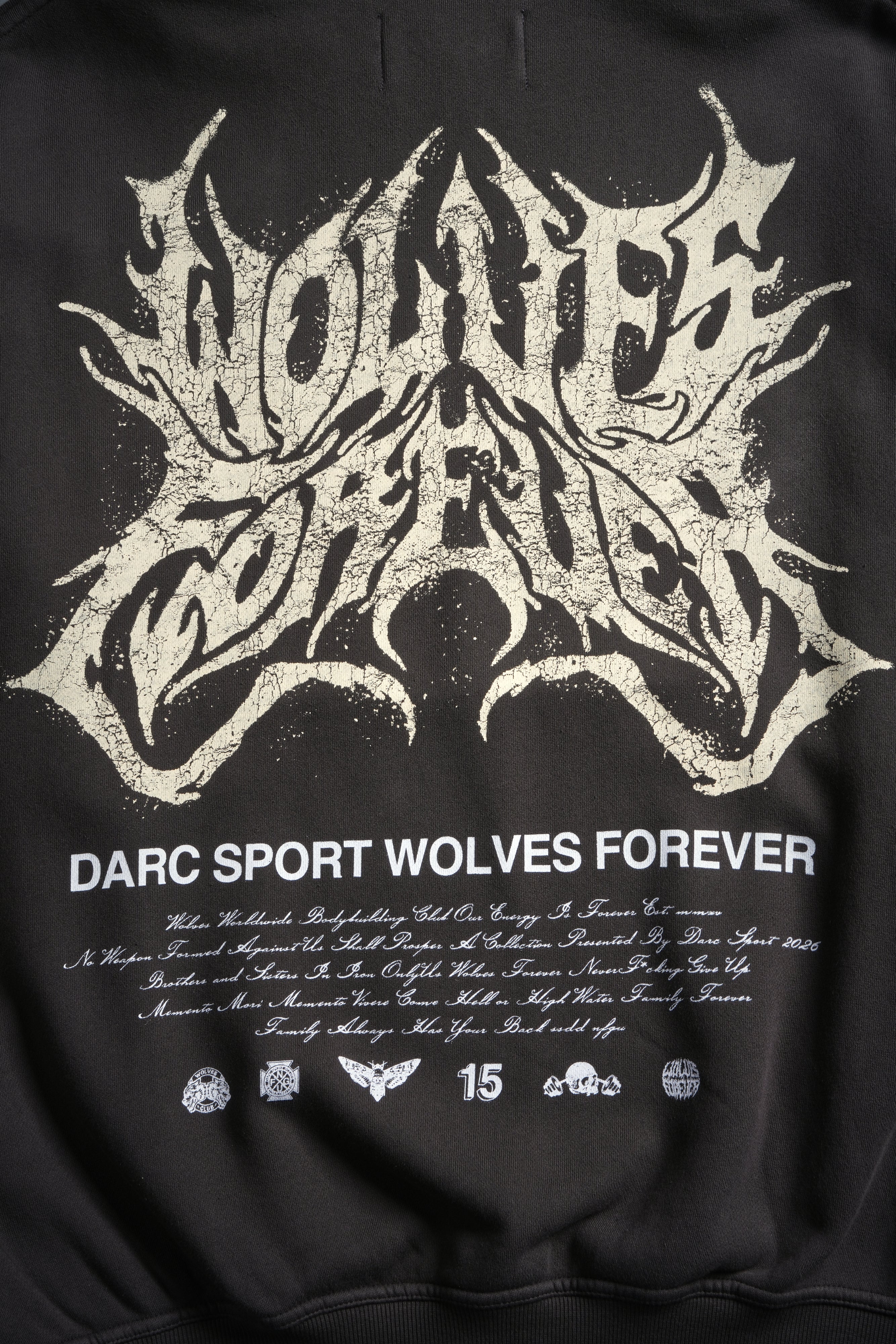Sheer Loyalty "Pierce" Hoodie in Wolf Gray — imagem 9