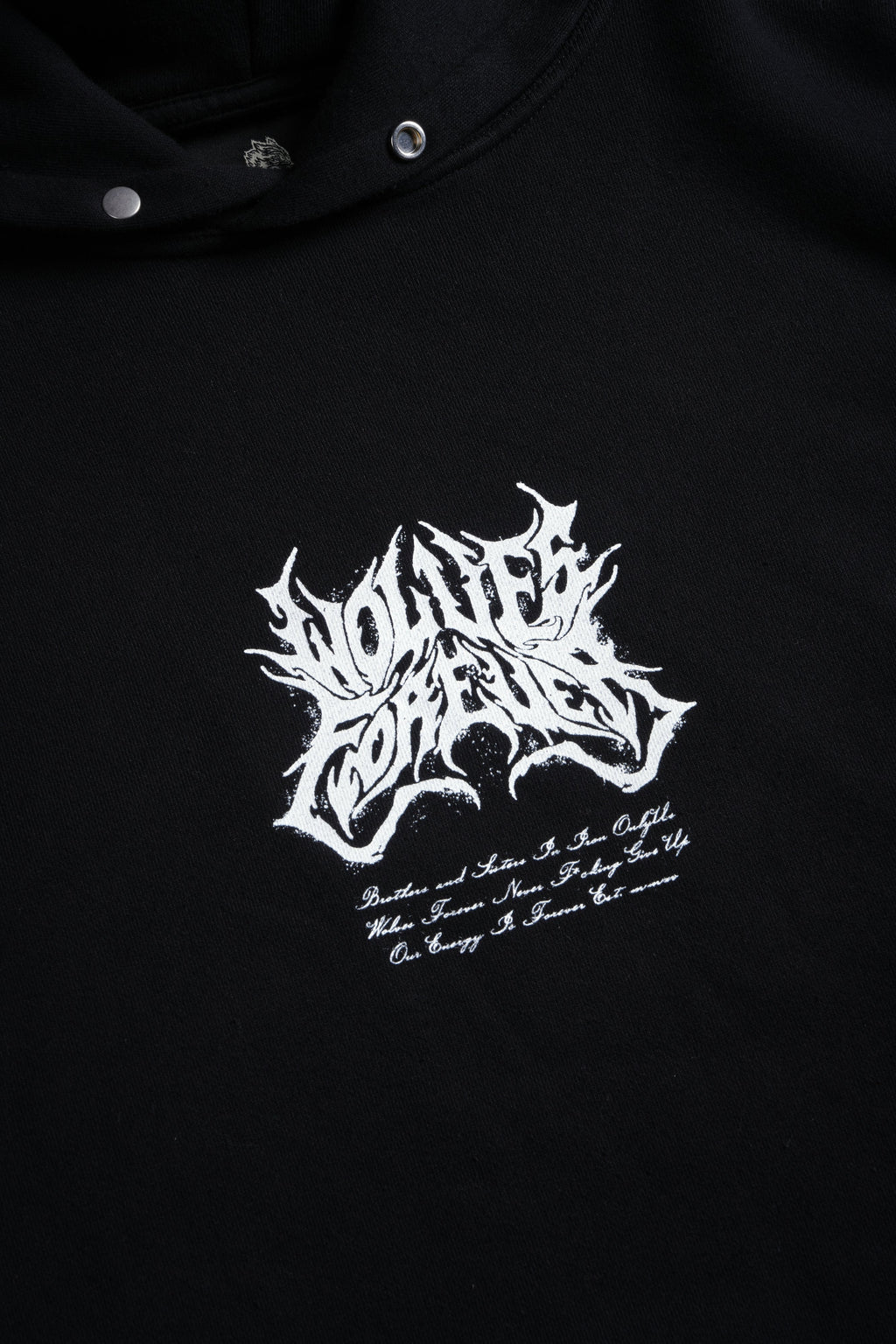 Sheer Loyalty "Pierce" Hoodie in Black — imagem 7