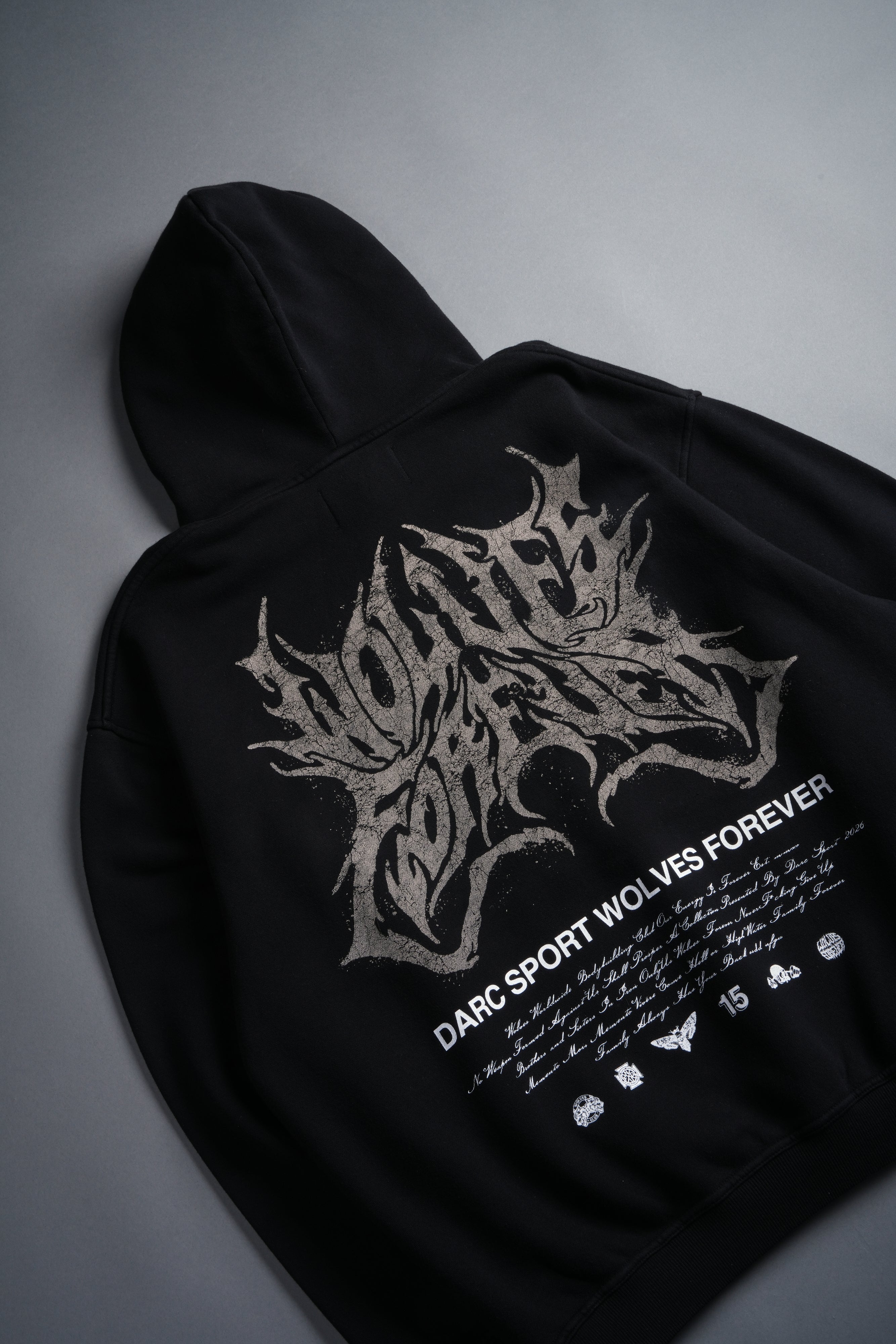 Sheer Loyalty "Pierce" Hoodie in Black — imagem 8