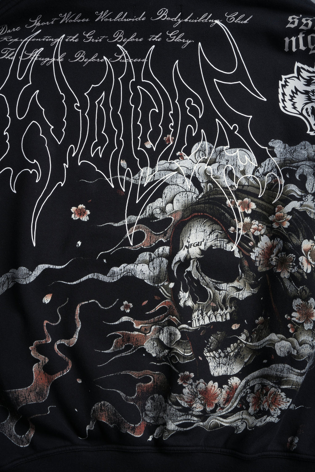 Shonen's Past "Pierce" Hoodie in Black — imagem 11