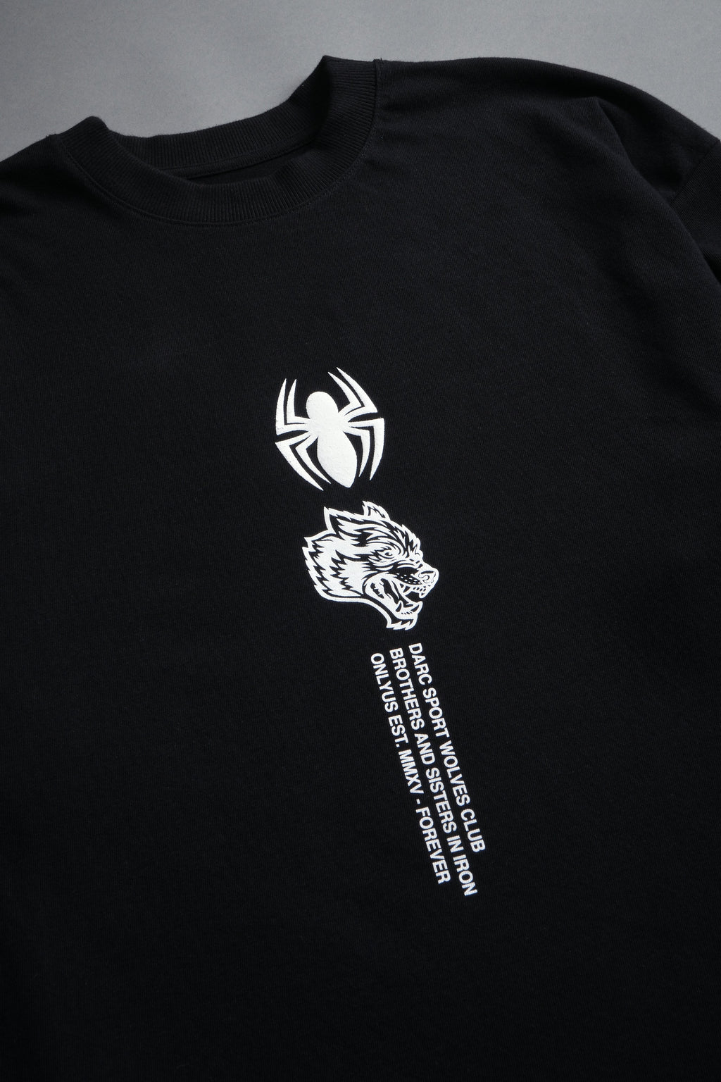 Dark Symbiote Premium Oversized Tee in Black