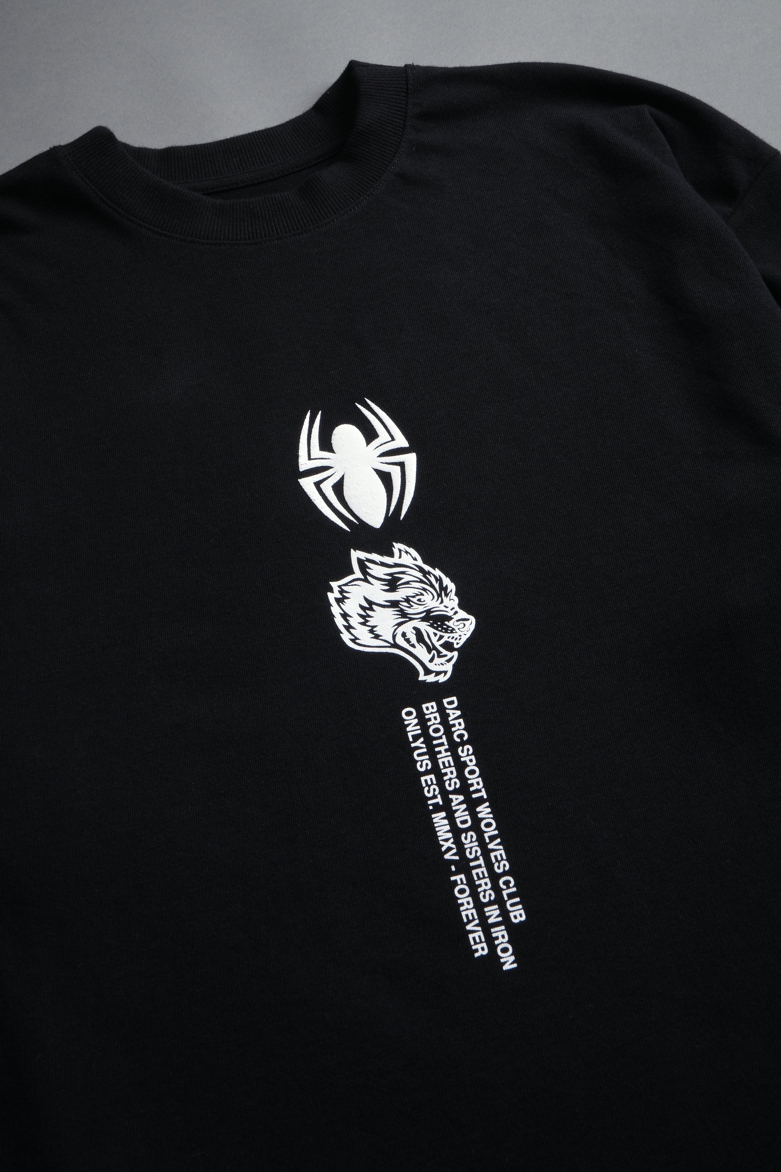 Dark Symbiote Premium Oversized Tee in Black