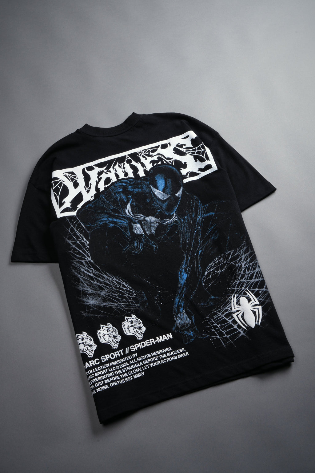 Dark Symbiote Premium Oversized Tee in Black