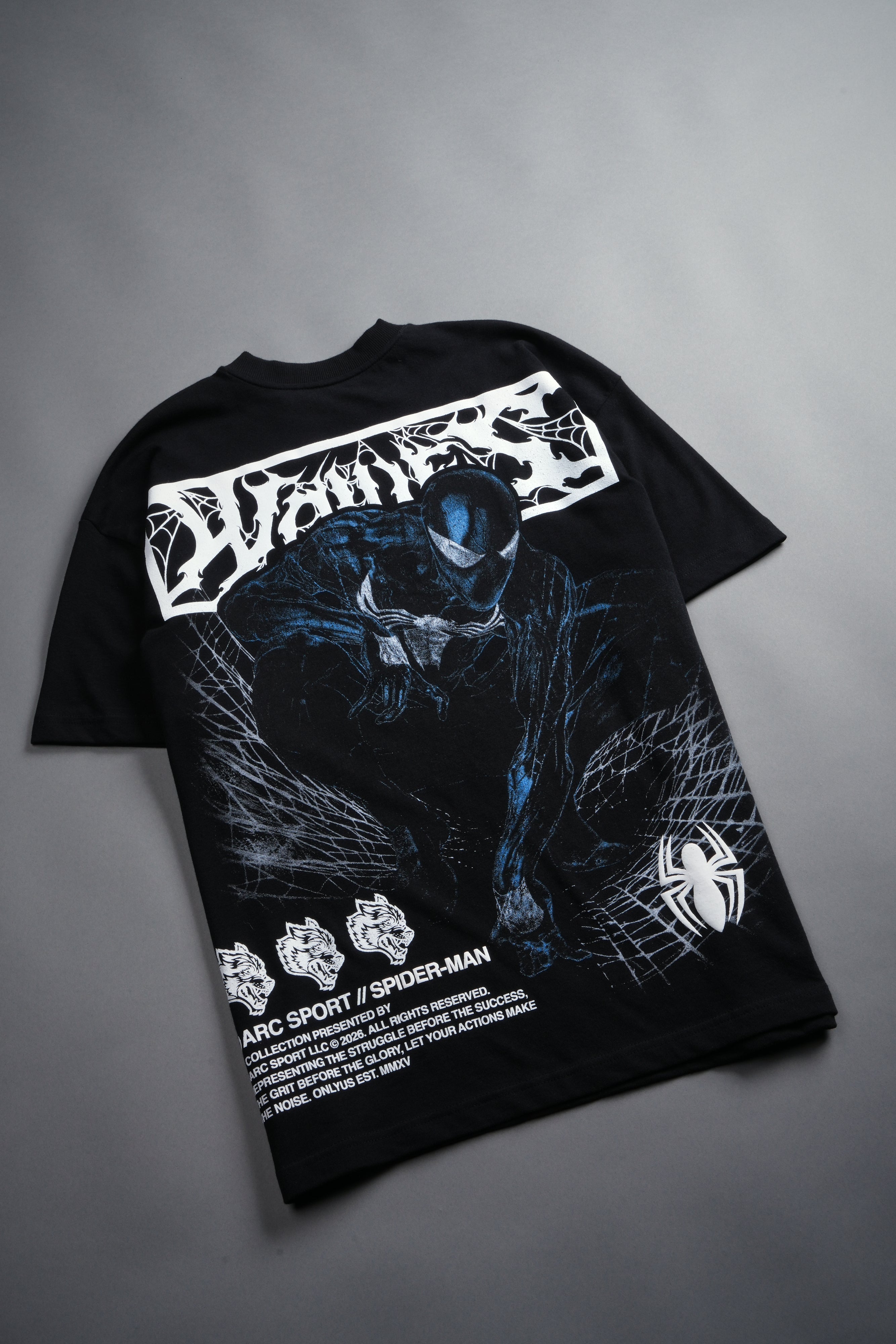 Dark Symbiote Premium Oversized Tee in Black