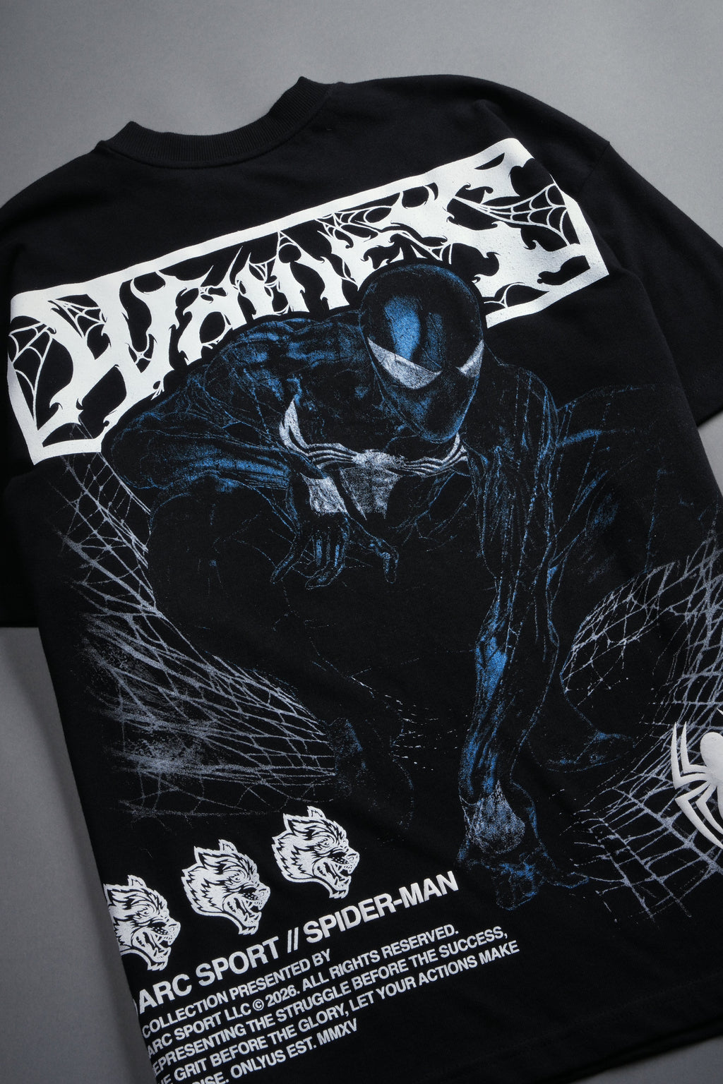 Dark Symbiote Premium Oversized Tee in Black
