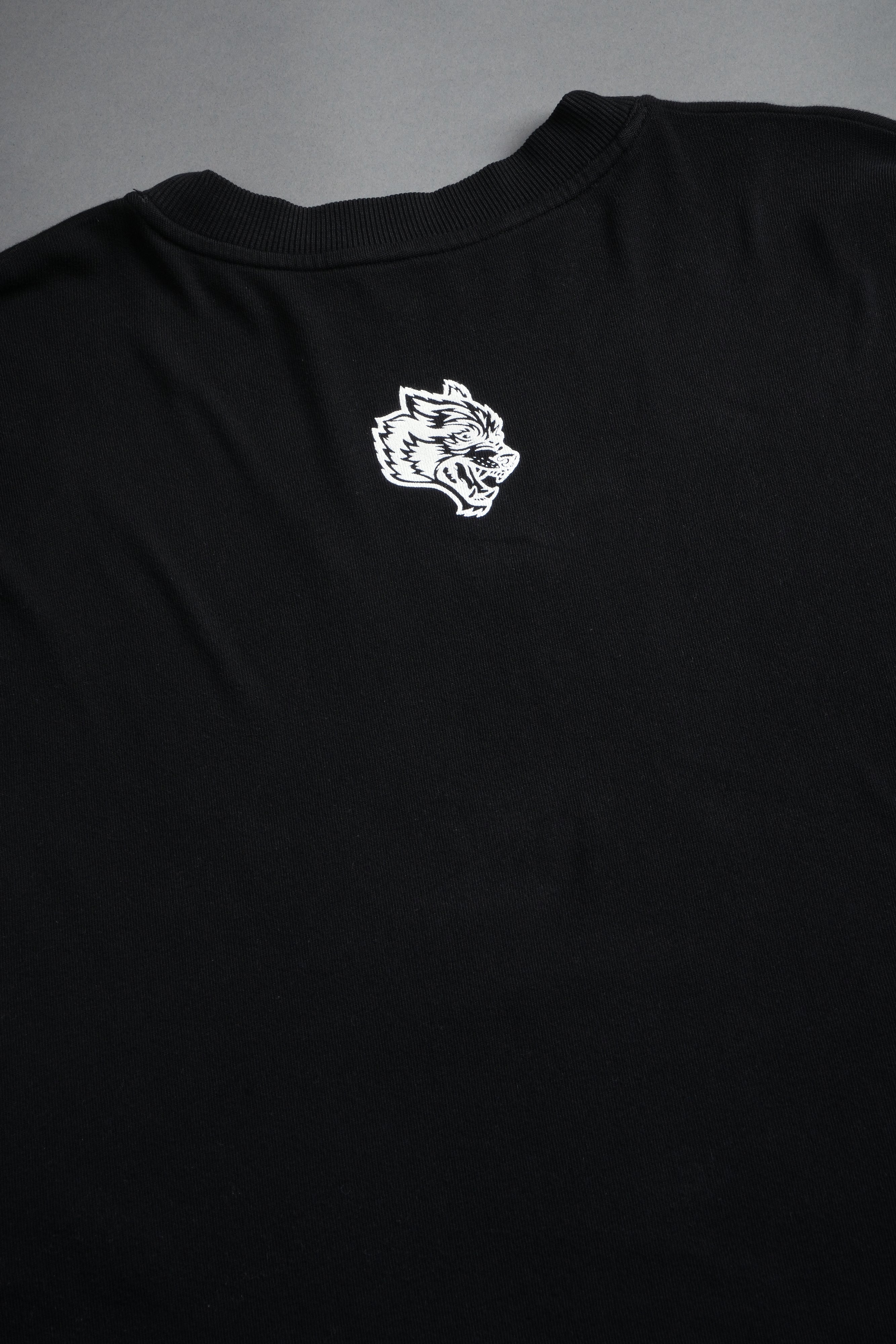 Cat Got Your Tongue Premium Oversized Tee in Black