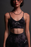Chopper "Everson Seamless" Sports Bra in Big Purple Night Marble — imagem 1