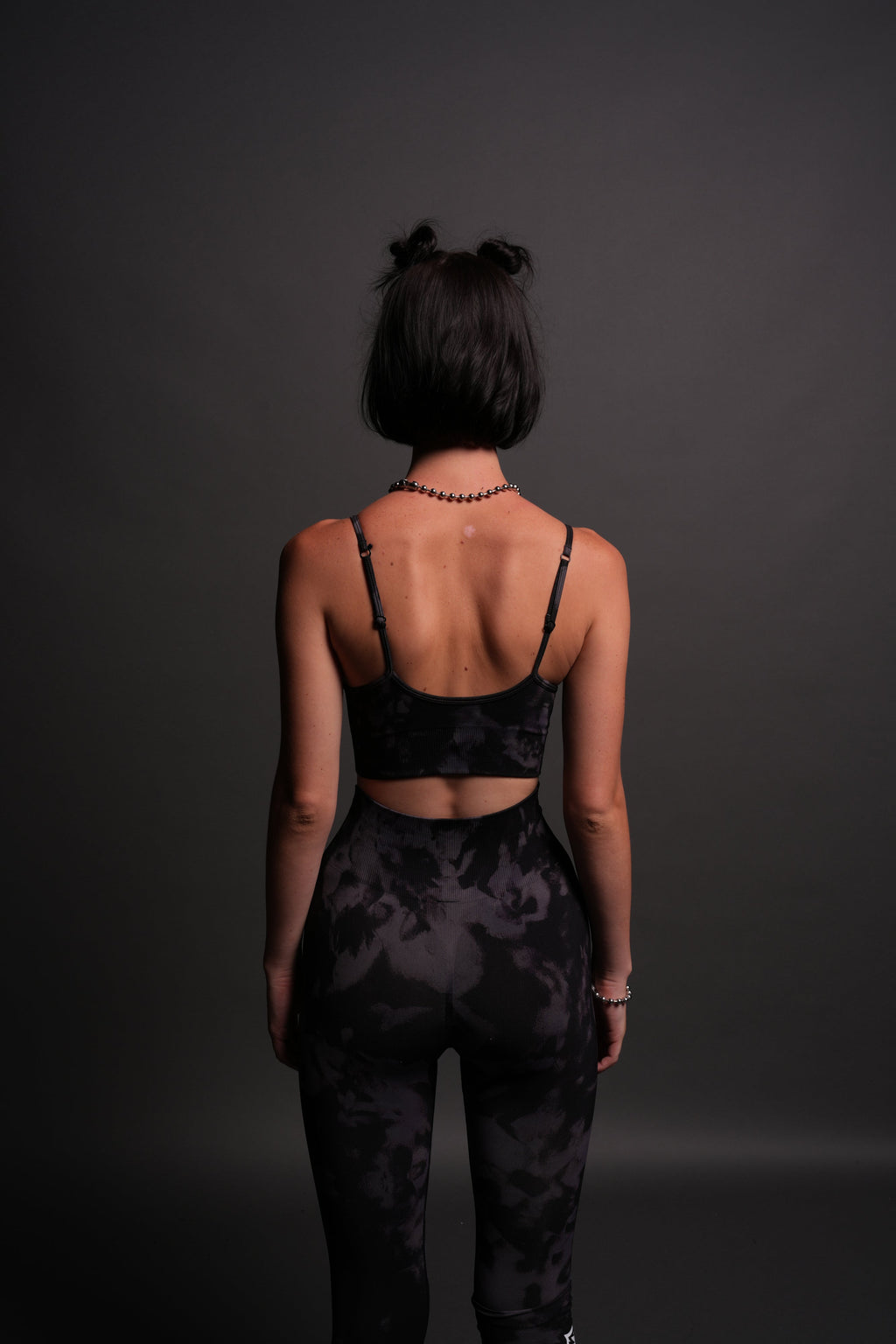 Chopper "Everson Seamless" Sports Bra in Big Purple Night Marble — imagem 2