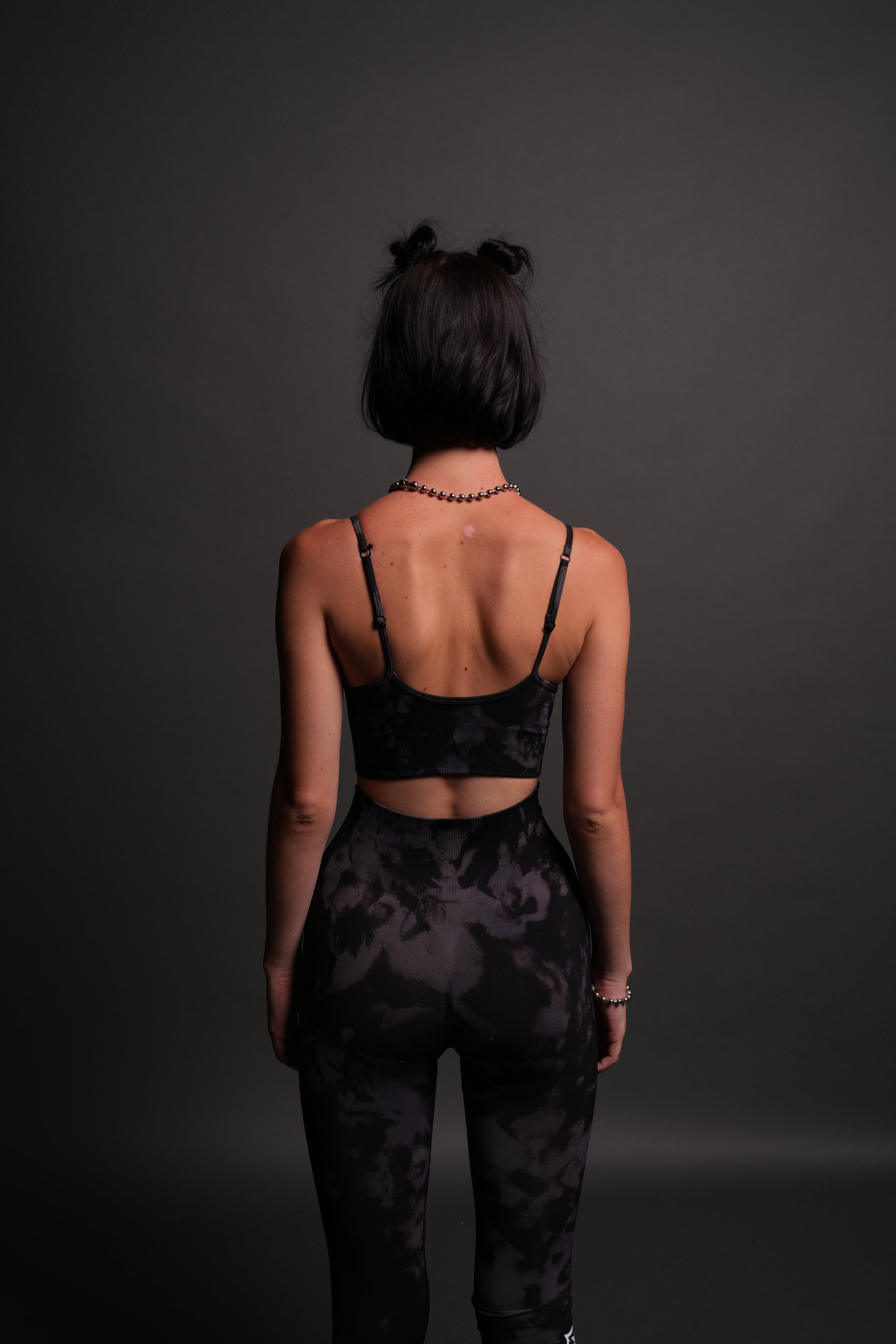 Chopper "Everson Seamless" Sports Bra in Big Purple Night Marble — imagem 2