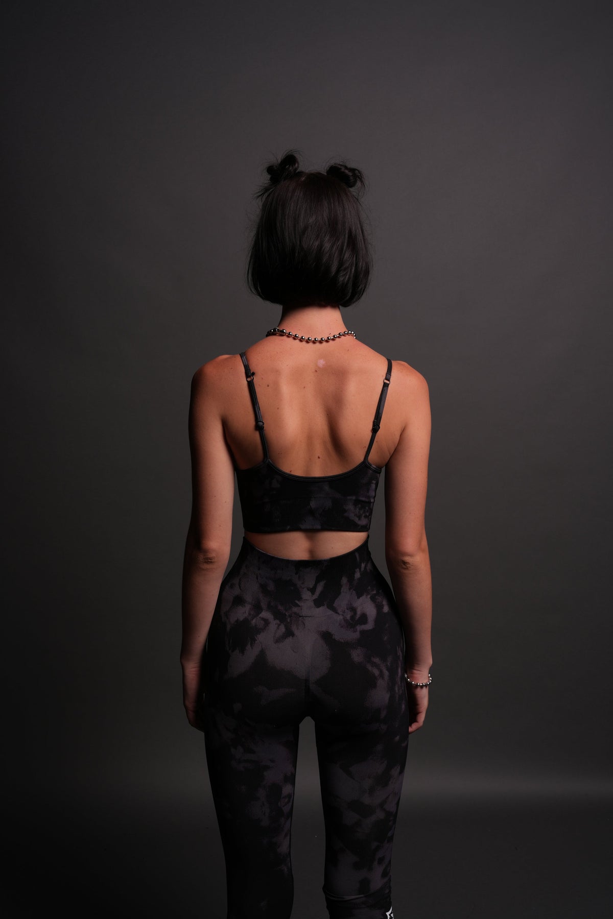 Chopper "Everson Seamless" Sports Bra in Big Purple Night Marble - imagem 2