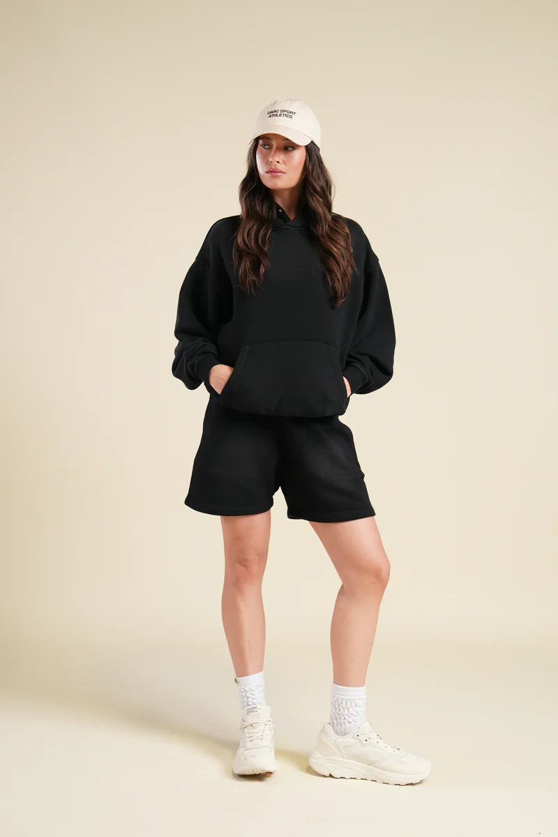 BACK CURSIVE WOLVES "PIERCE" HOODIE