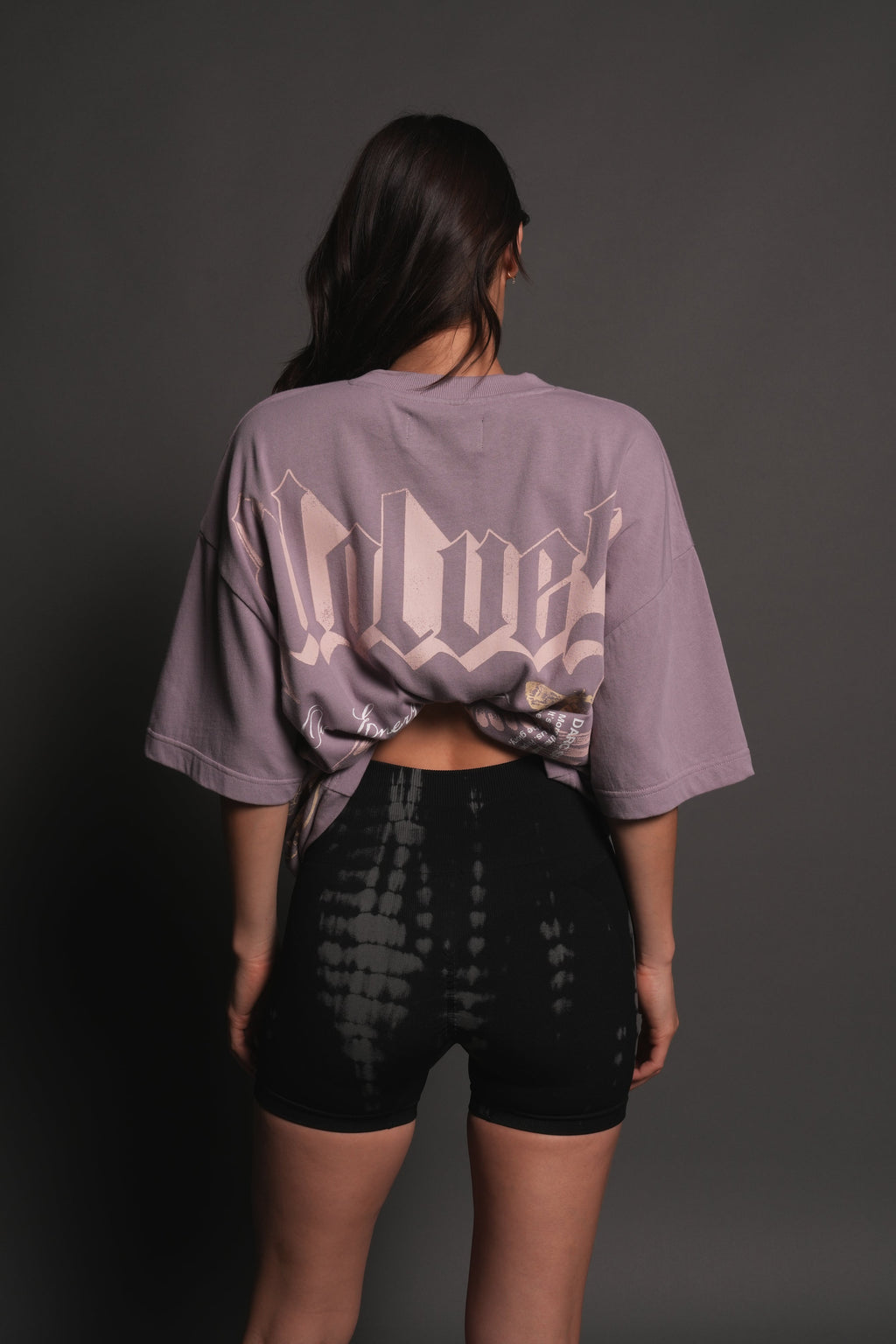 Free Will V2 Premium Oversized Tee in Purple Smoke — imagem 10