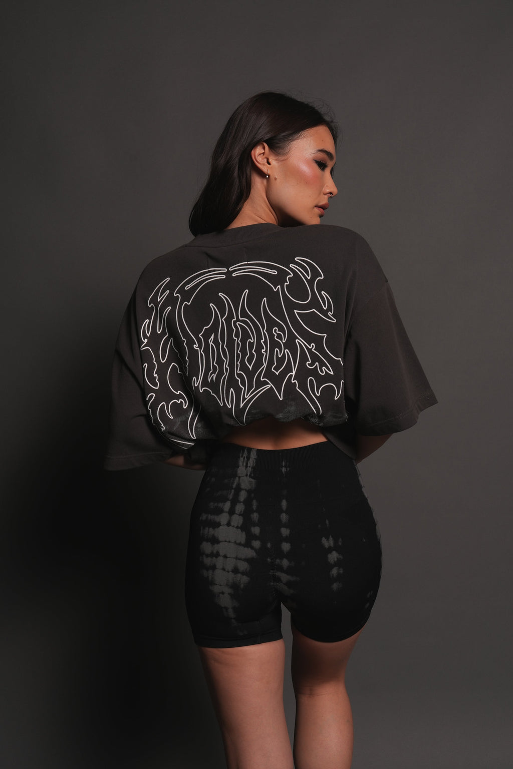 Our Journey Premium Oversized Tee in Wolf Gray — imagem 10