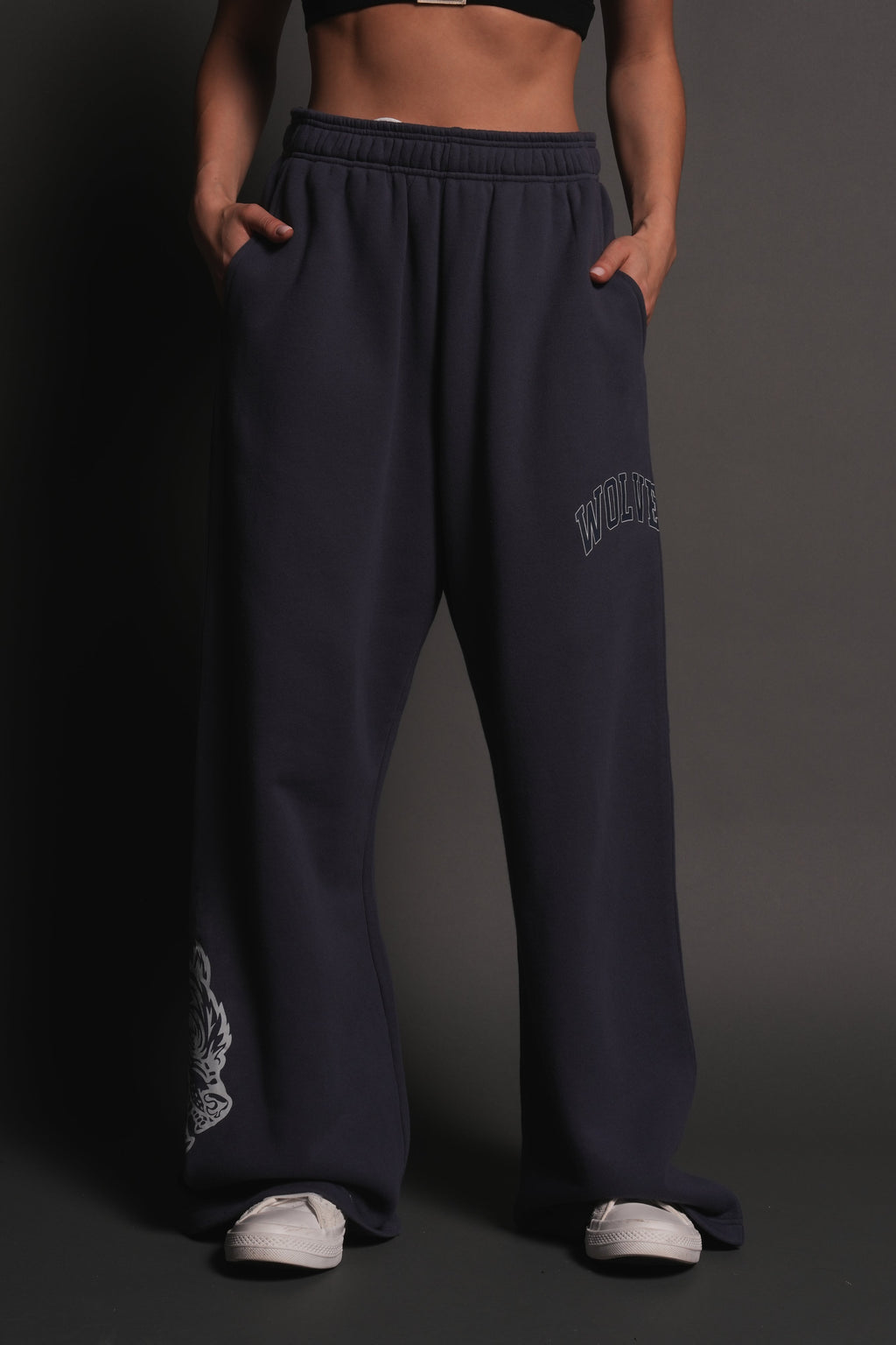 Loyalty Frvr Lennox Sweat Pants in Storm Blue — imagem 7