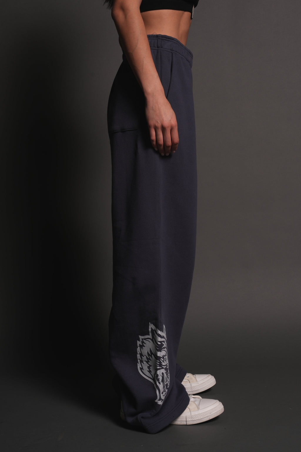 Loyalty Frvr Lennox Sweat Pants in Storm Blue — imagem 9