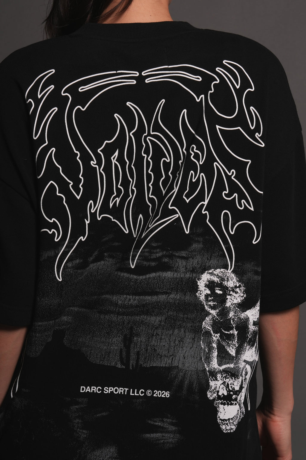 Our Journey Premium Oversized Tee in Black — imagem 14