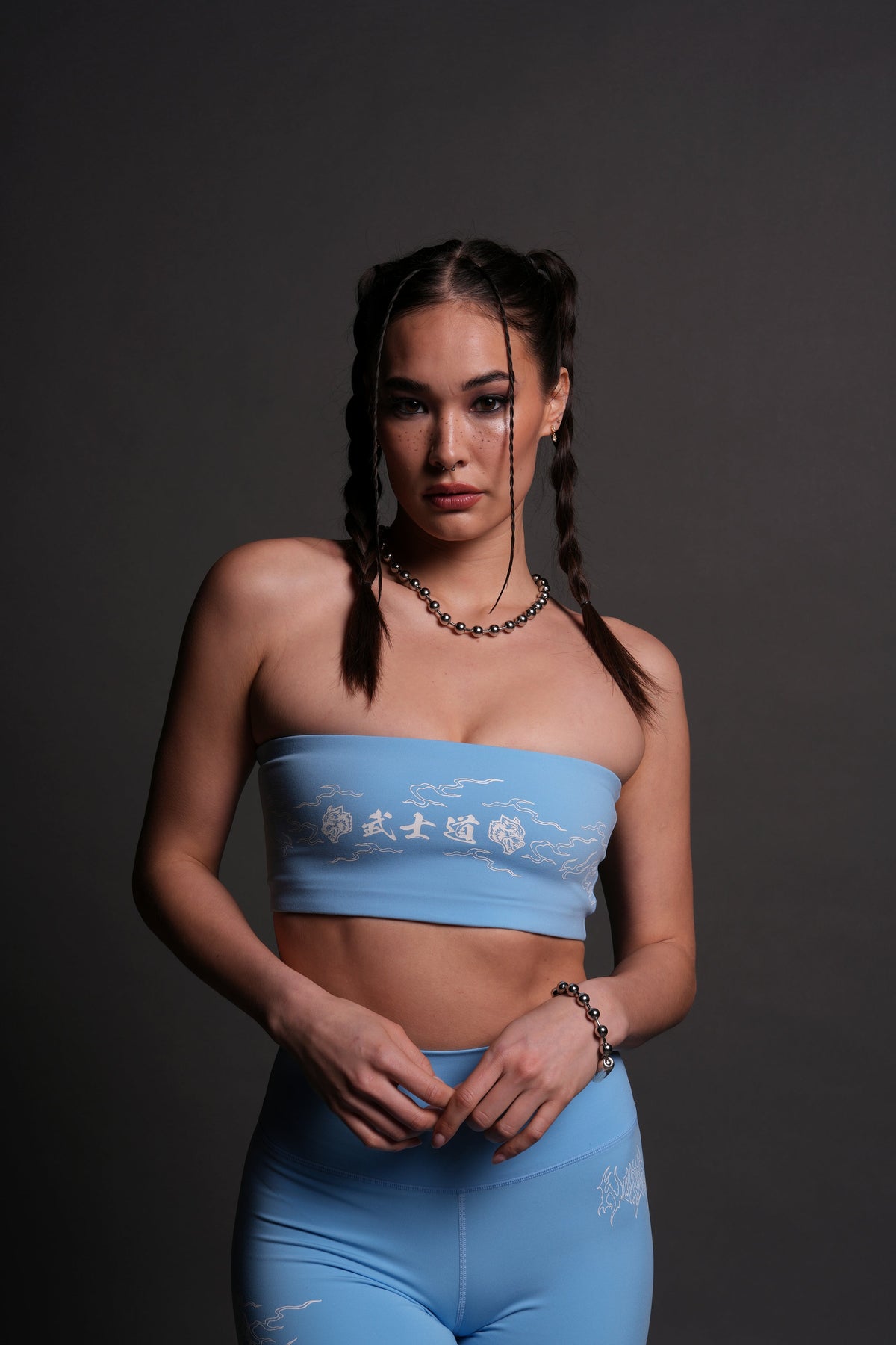 Eternal Flame "Mia" Energy Bandeau in Blue Crane - imagem 3