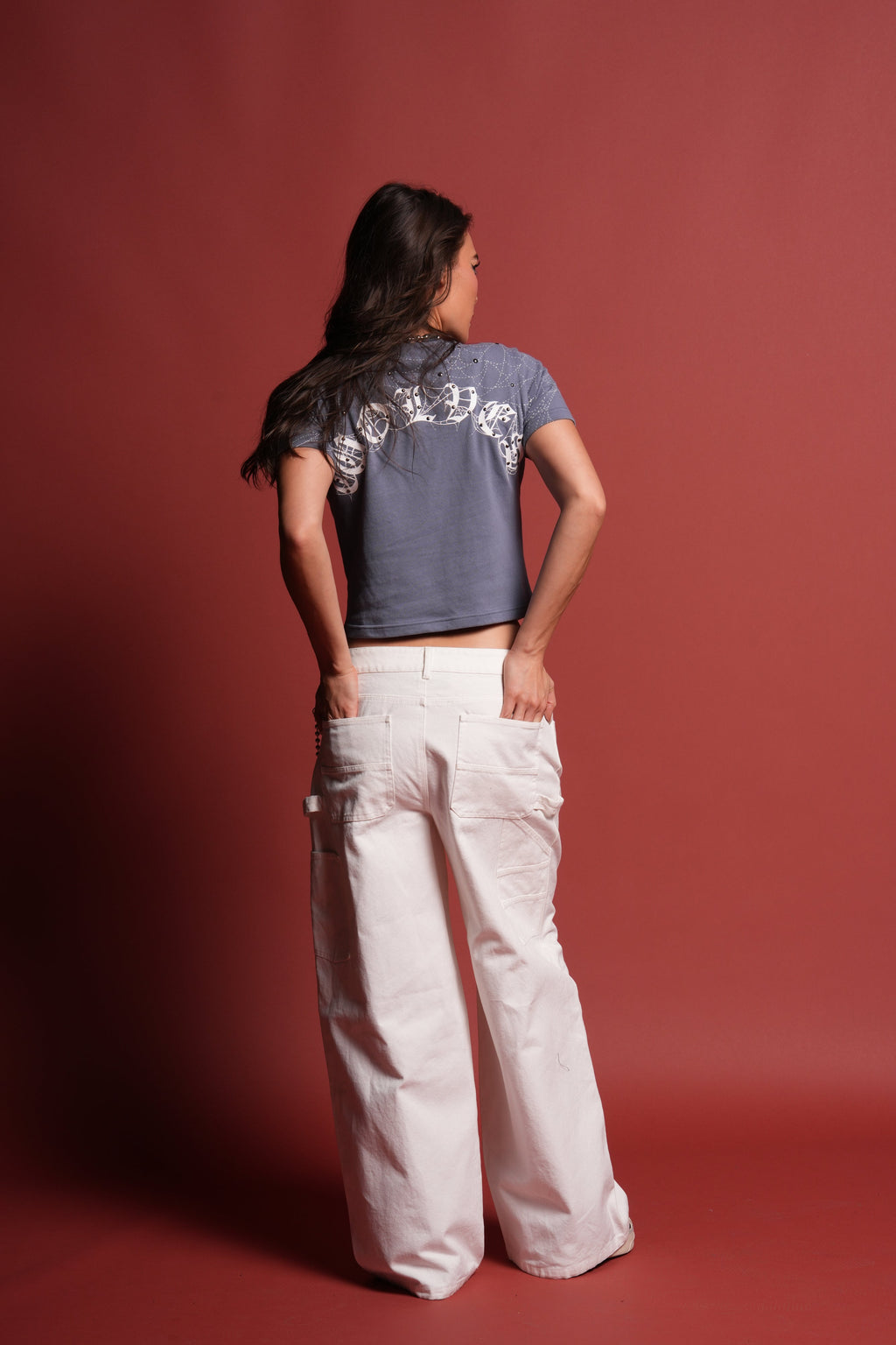 Sheshiko Web Timeless Tee in Norse Blue - imagem 4