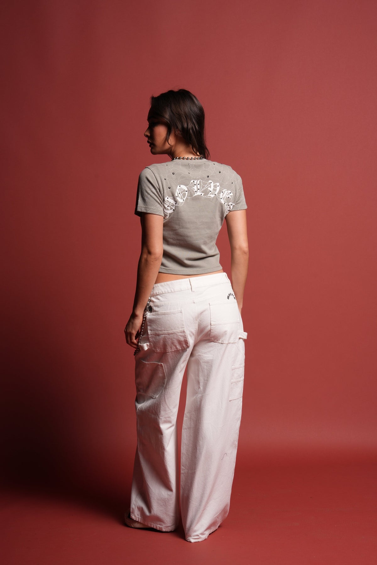Sheshiko Web Timeless Tee in Owen Green - imagem 4