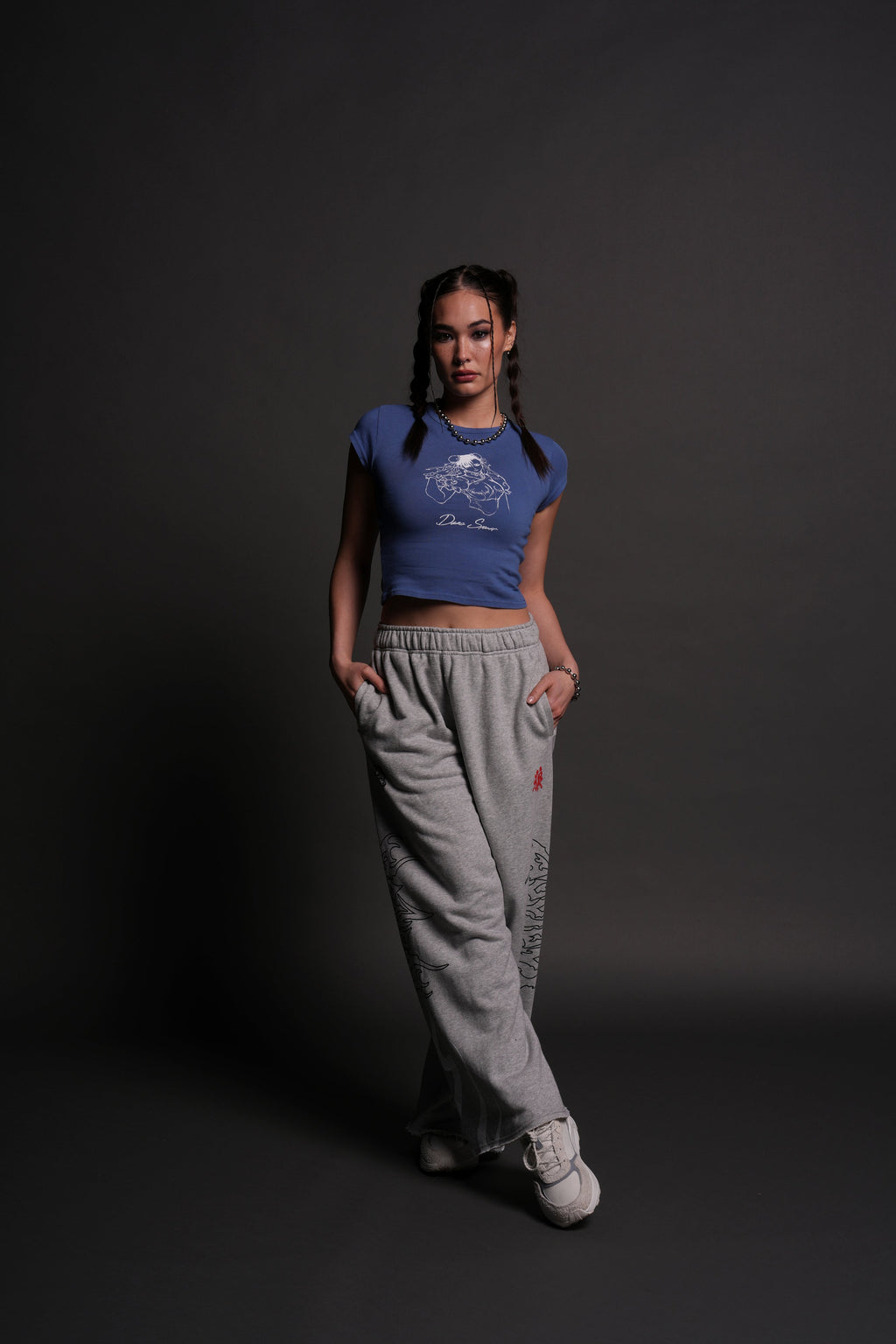 No Match "Baby" Tee in LA Blue - imagem 8