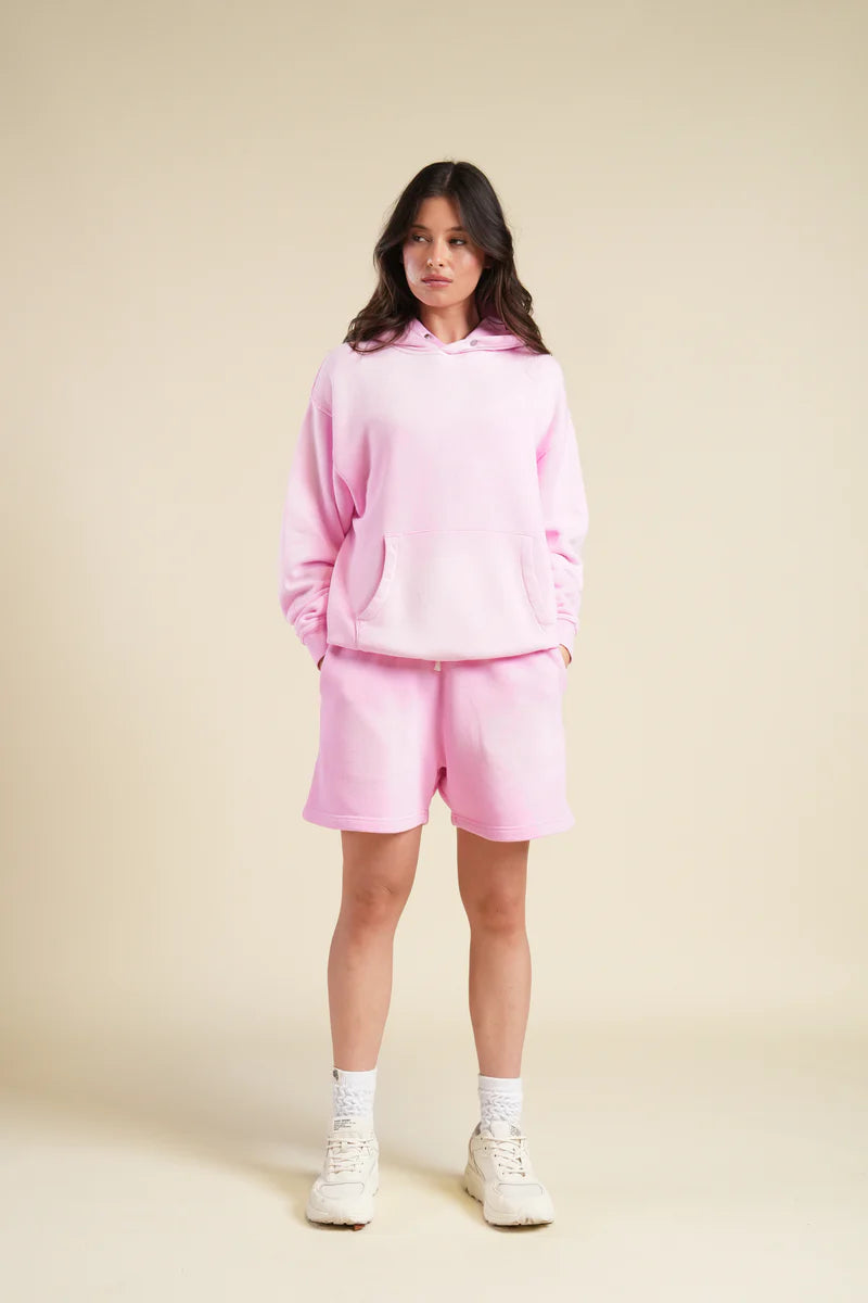 BACK CURSIVE WOLVES "PIERCE" HOODIE