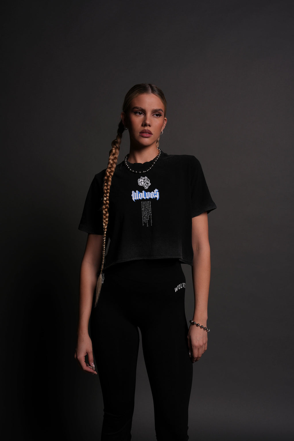 Kikoken Forever "Premium" (Cropped) Tee in Black - imagem 11