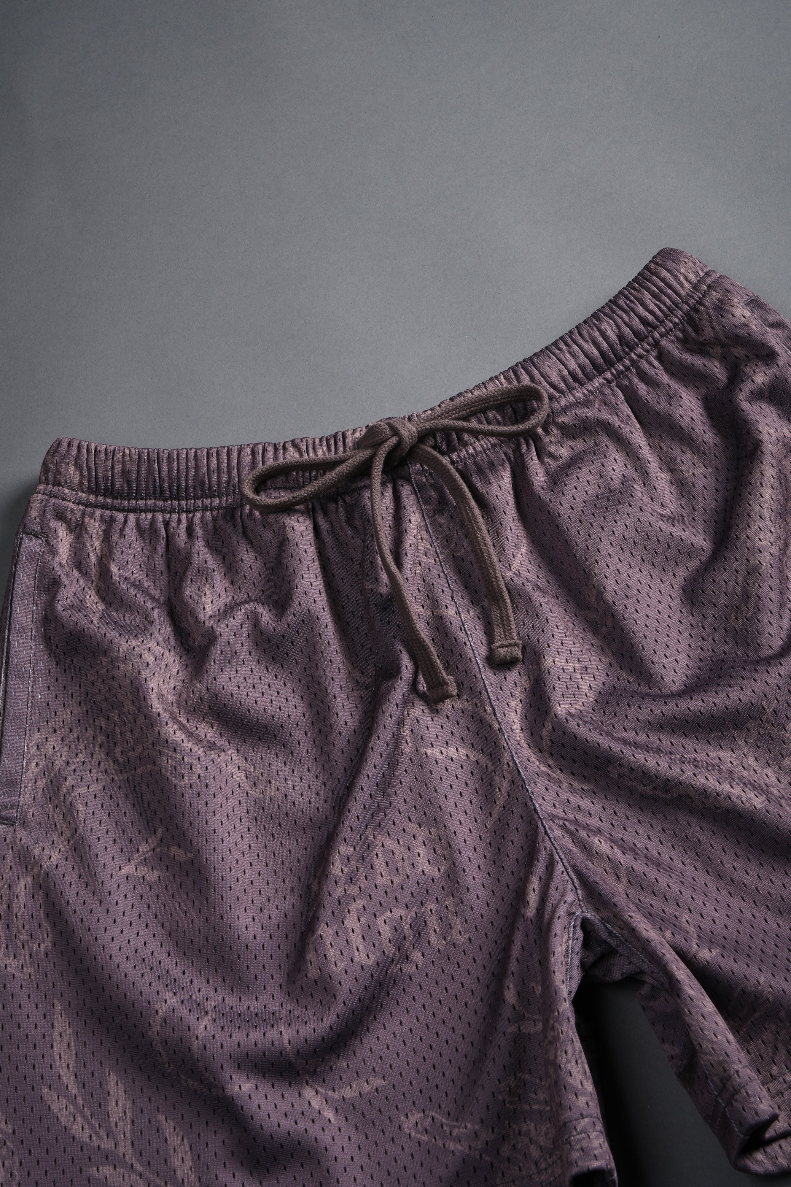 Just Look Up Mesh Shorts in Mauve — imagem 4